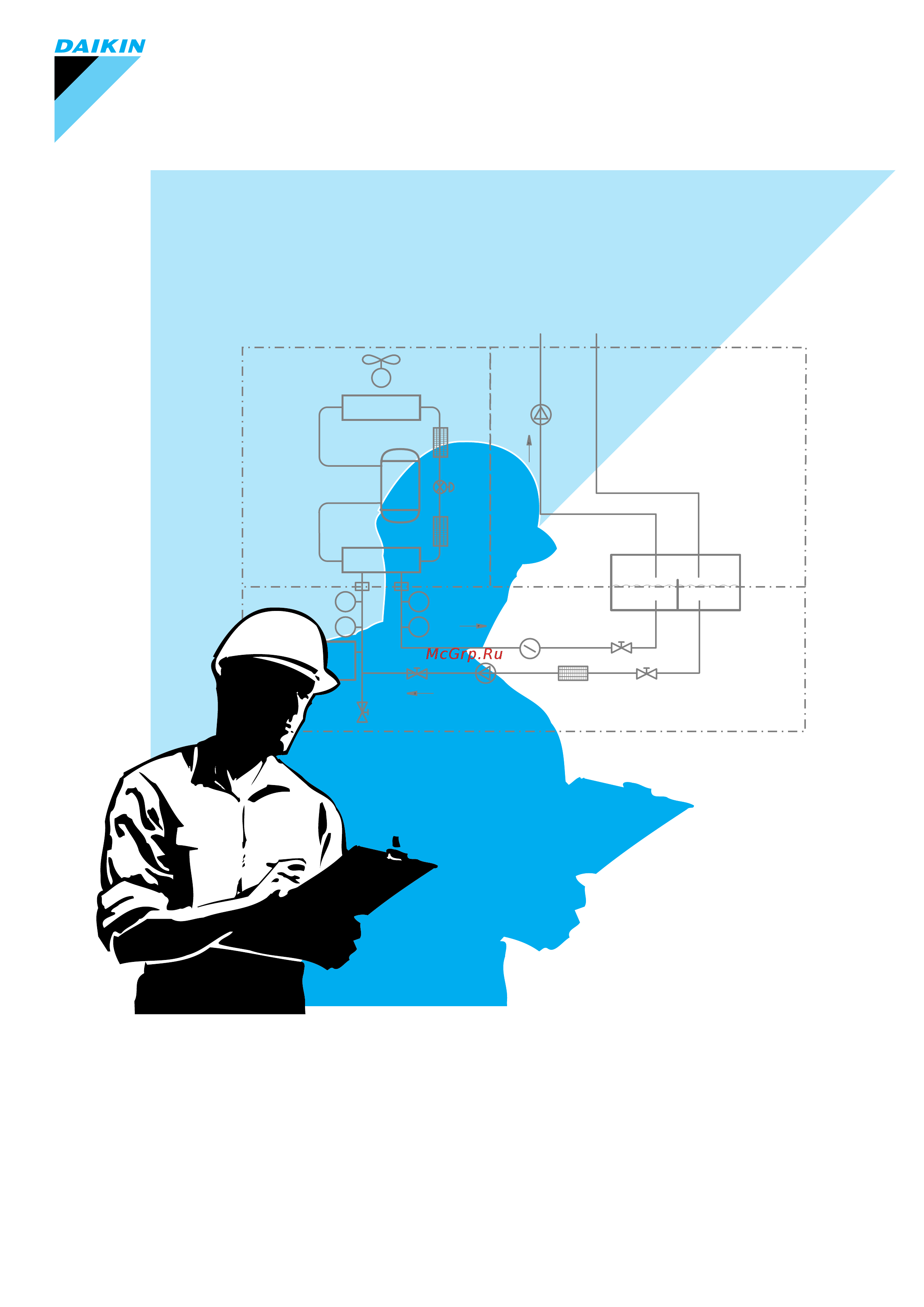Daikin EUWA(*)100JX Сервис мануал онлайн