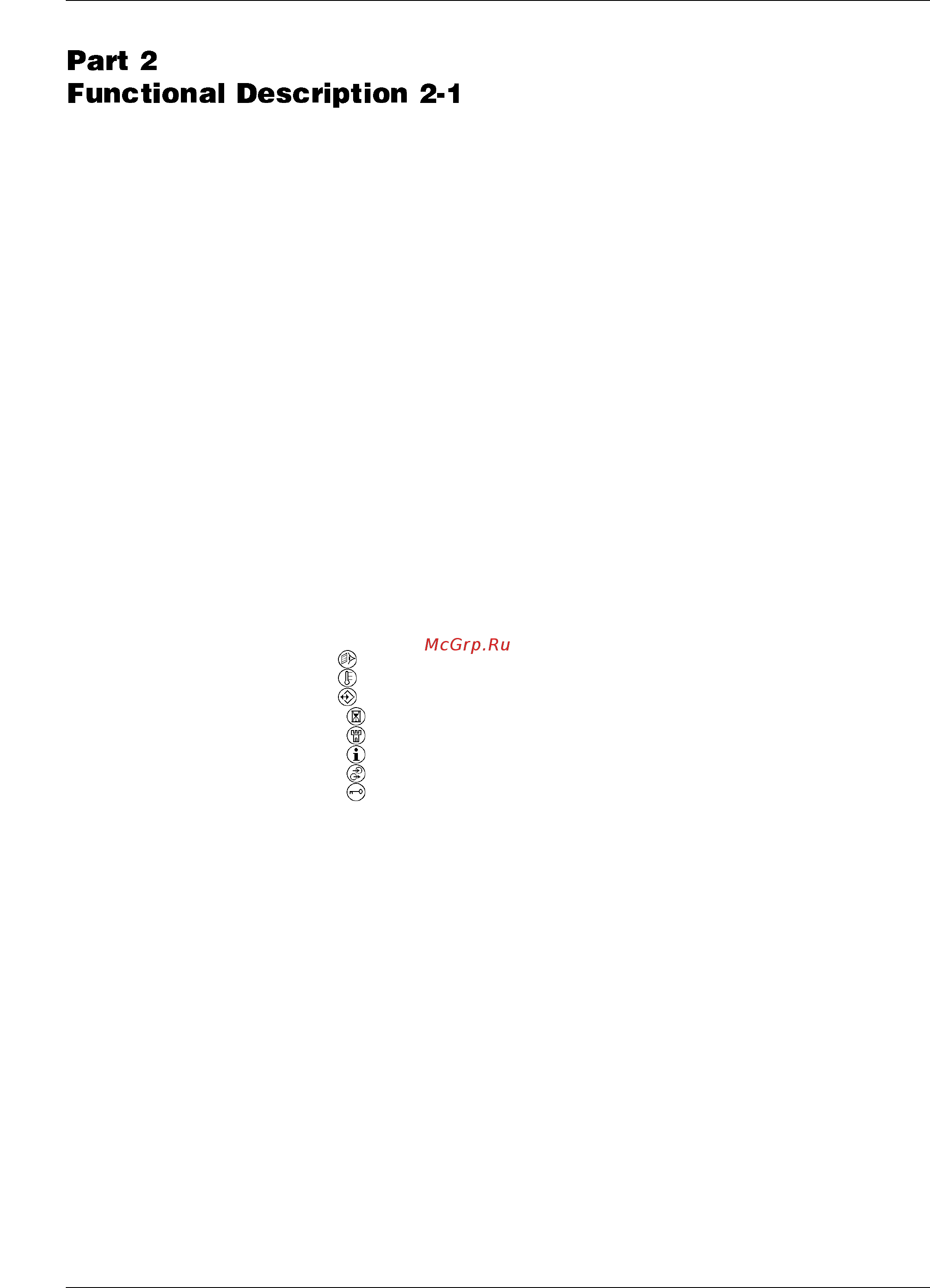 Daikin EUWA(*)100JX [4/145] Part 2 functional description 2 1