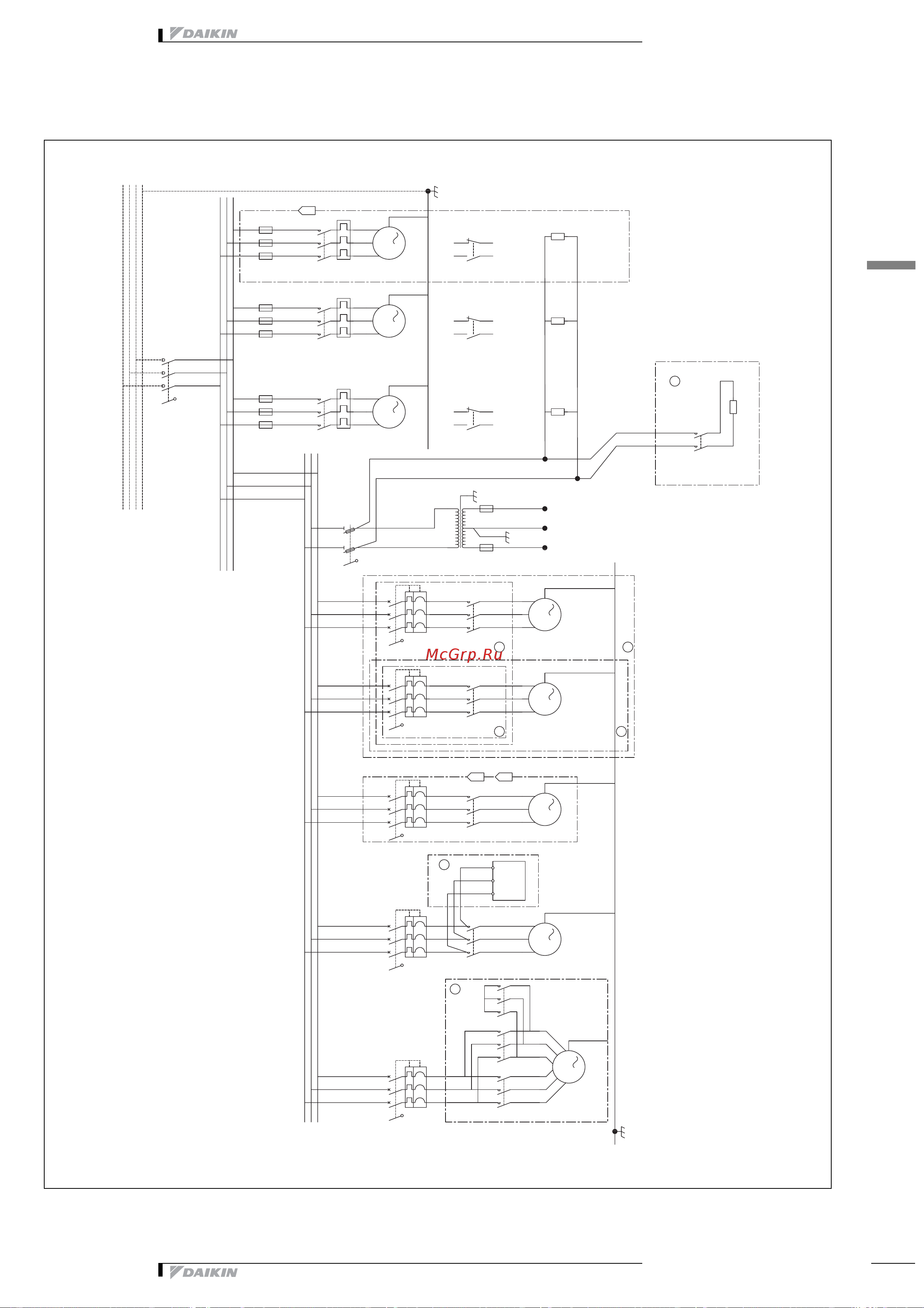 Daikin EWYP170CAYNB [39/53] Монтажная схема