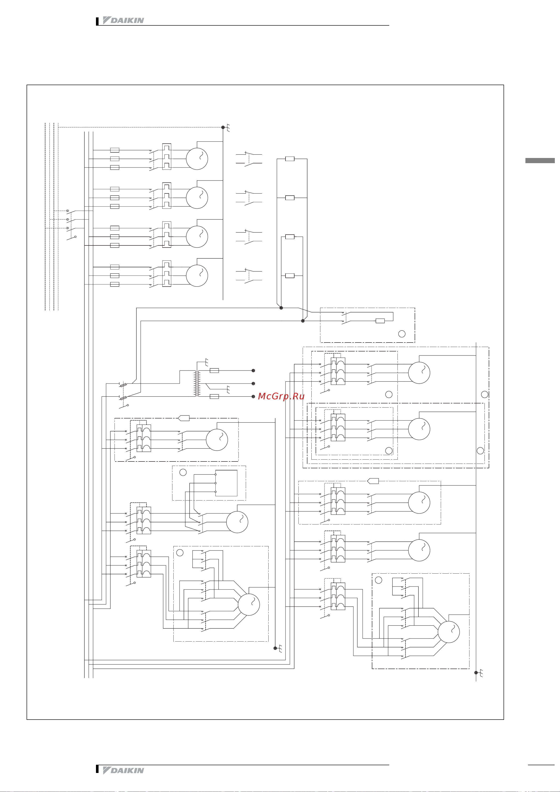 Daikin EWYP200CAYN [43/53] Монтажная схема
