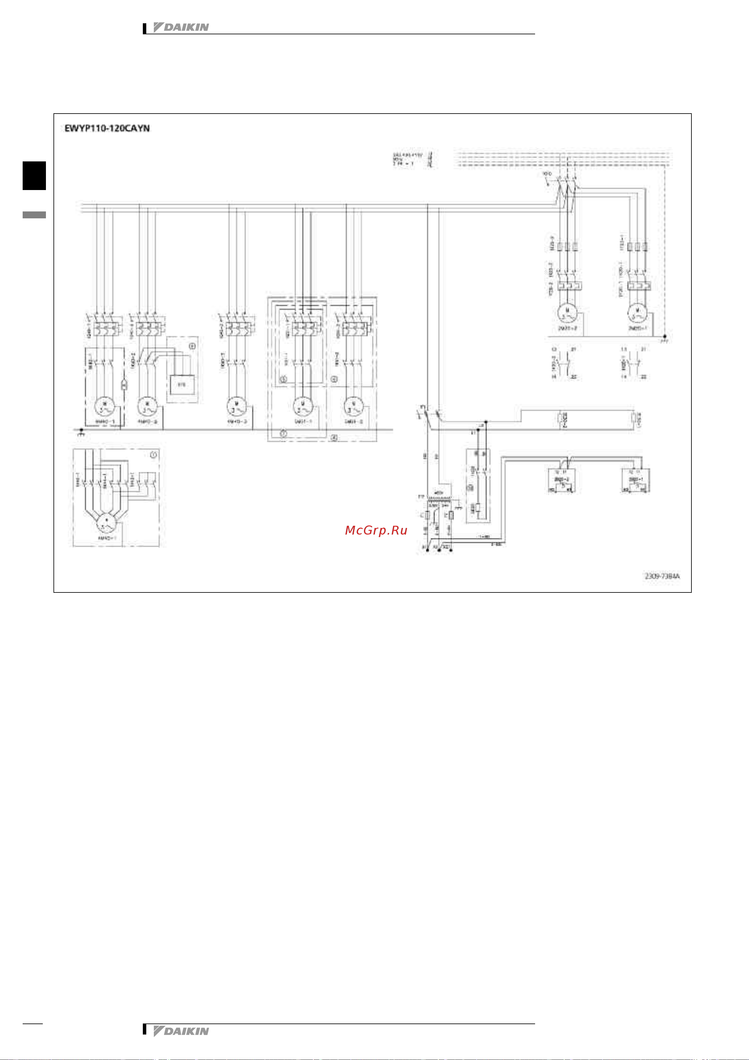 Daikin EWYP095CAYN [31/43] Wiring diagram