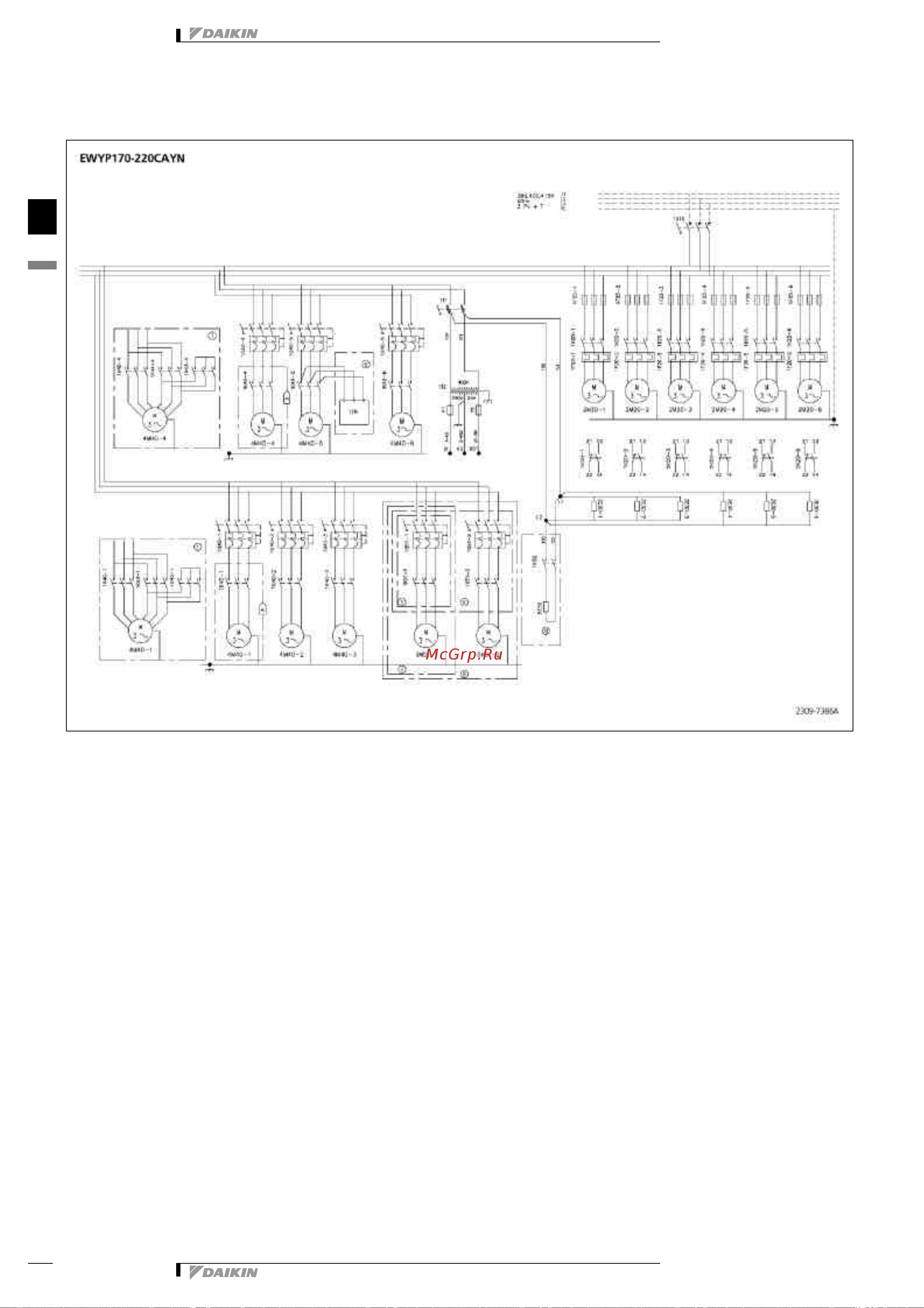 Daikin EWYP060CAYNB [37/43] Wiring diagram
