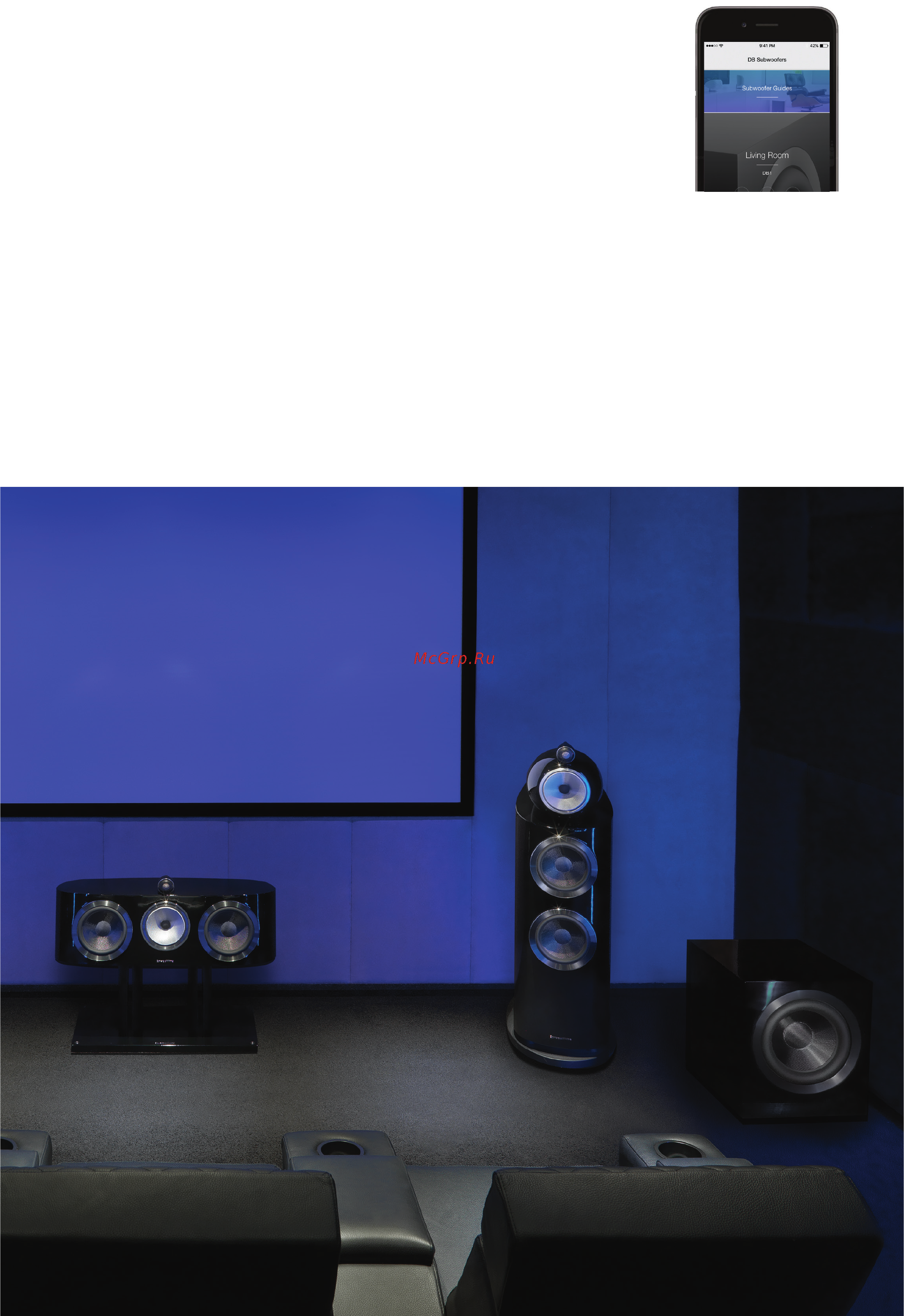 Bowers & Wilkins DB1D [2/4] Db series subwoofers precision accuracy power