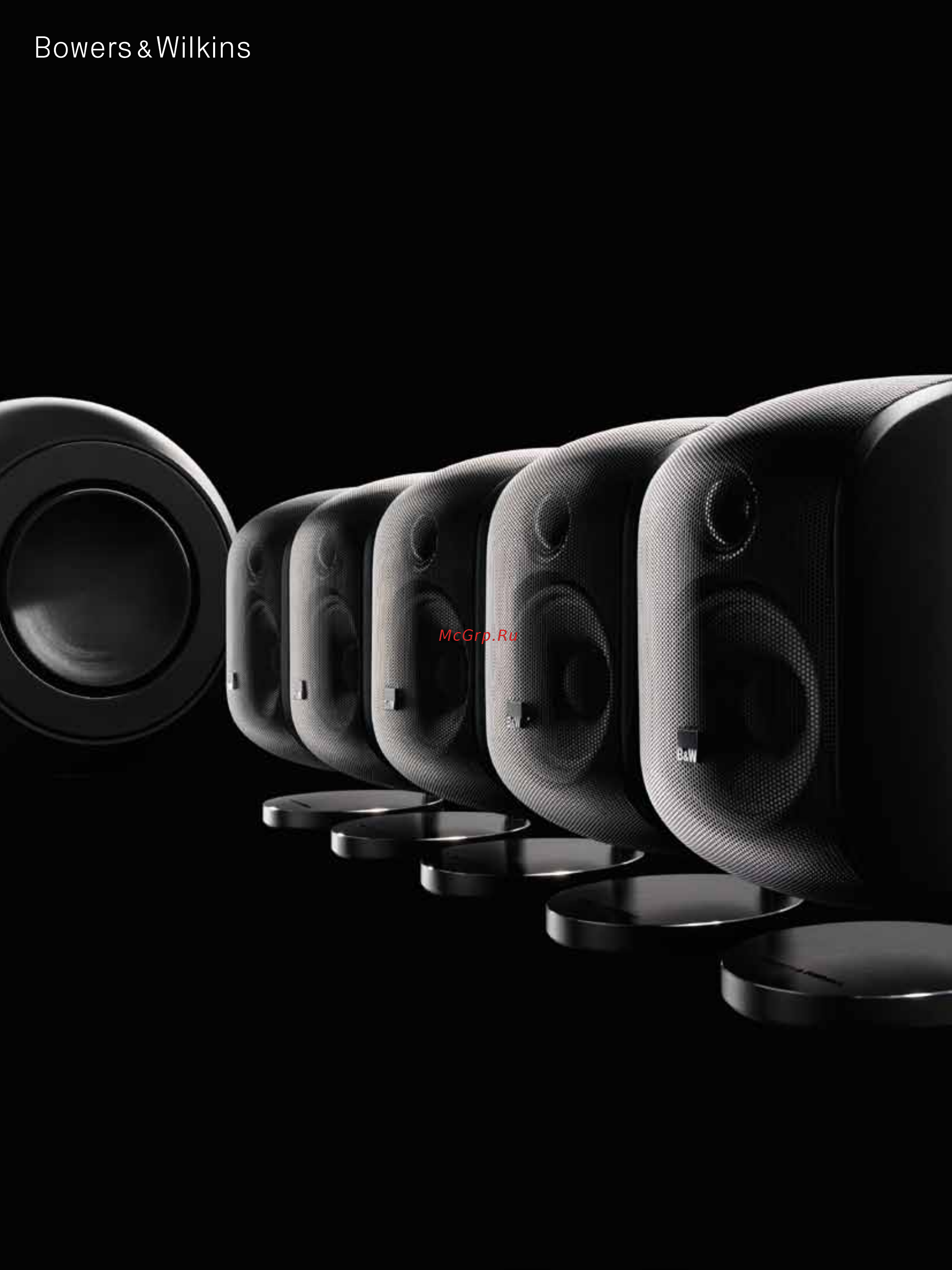 Bowers & Wilkins MT-60D Брошюра онлайн