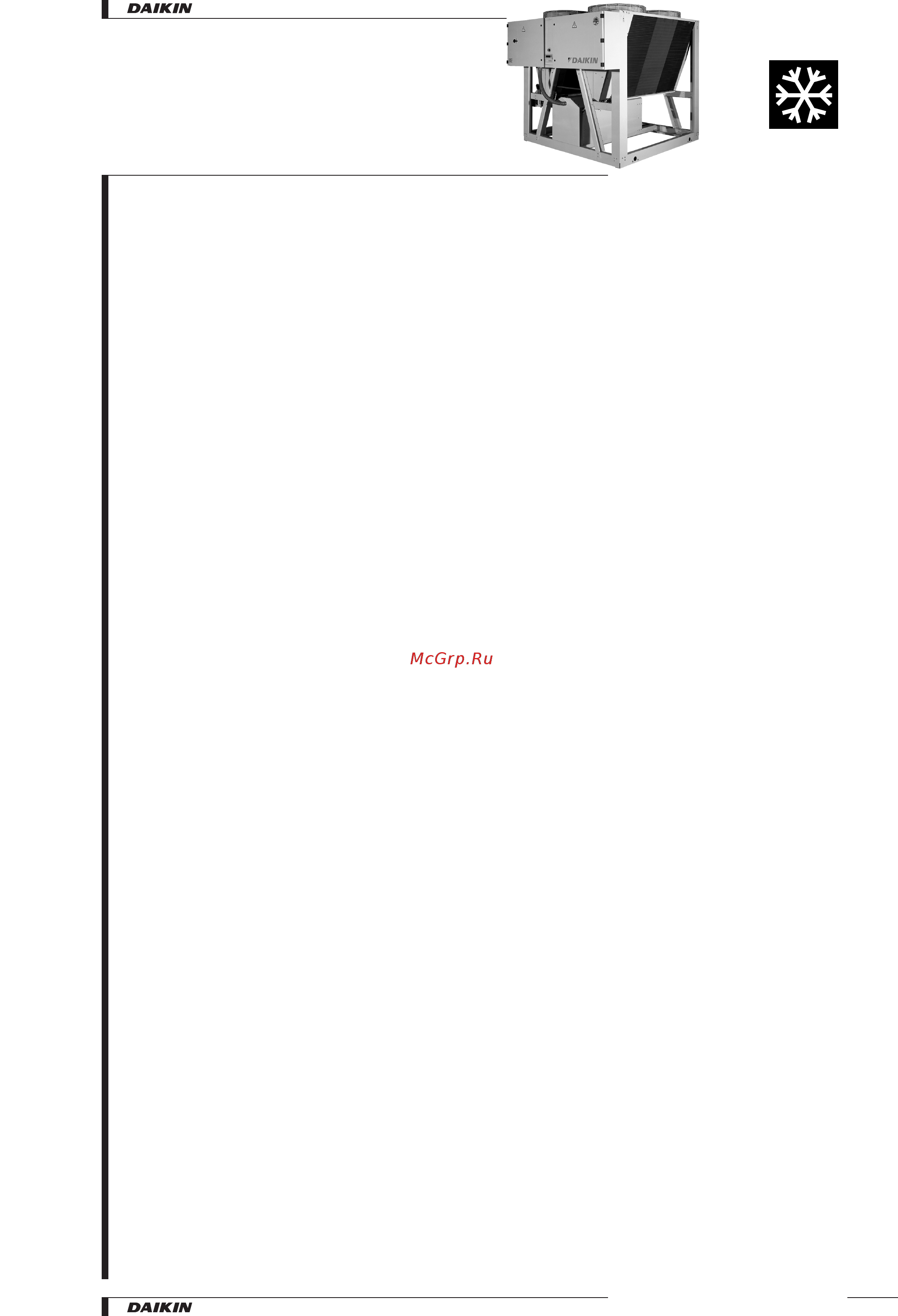 Daikin ER60MZY [3/14] Table of contents