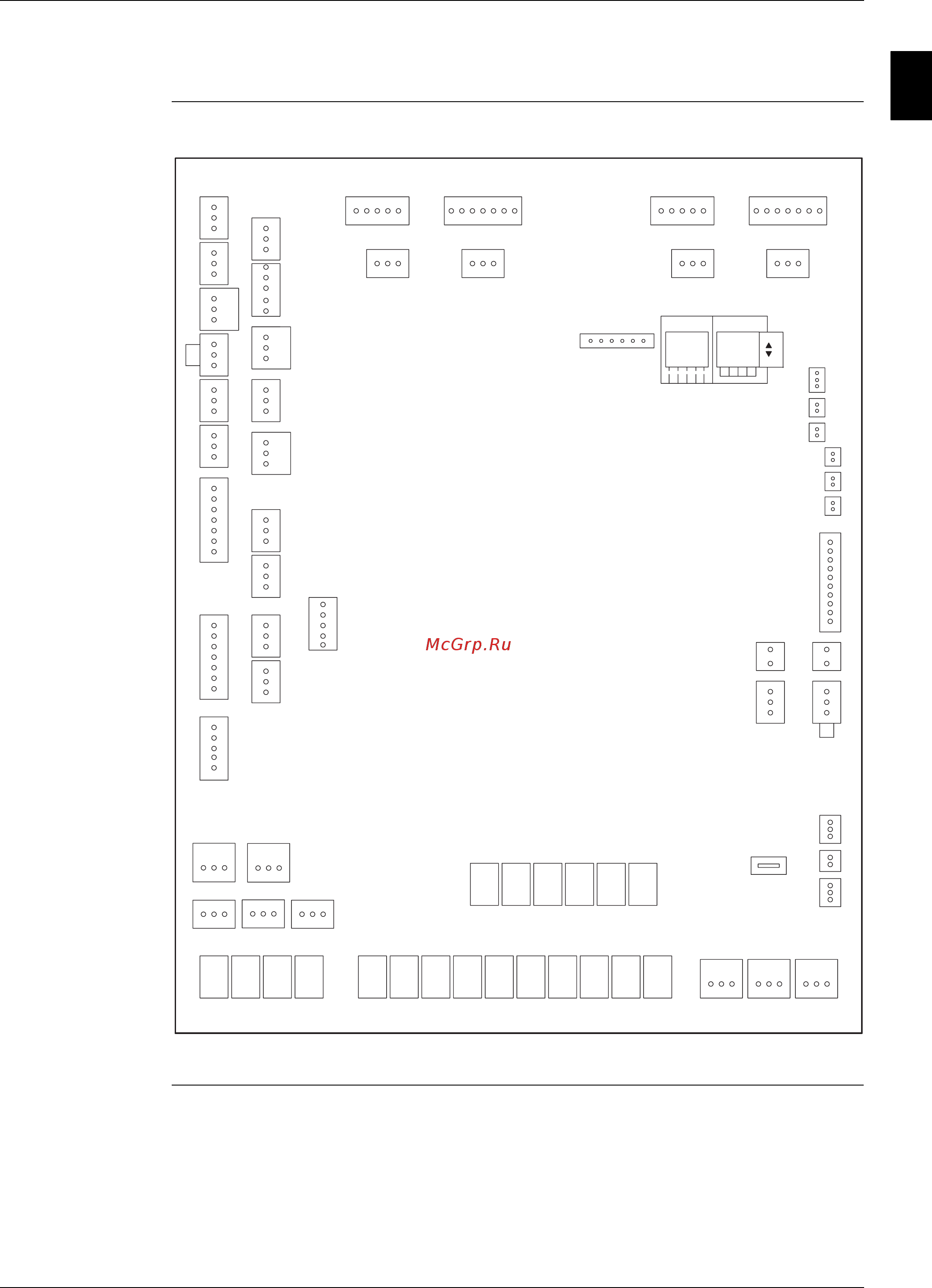 Daikin EUWAN12KAZW1 [84/214] Схема расположениш pcb длш euwa 5 24kazw1 и euwy 5 24kazw1