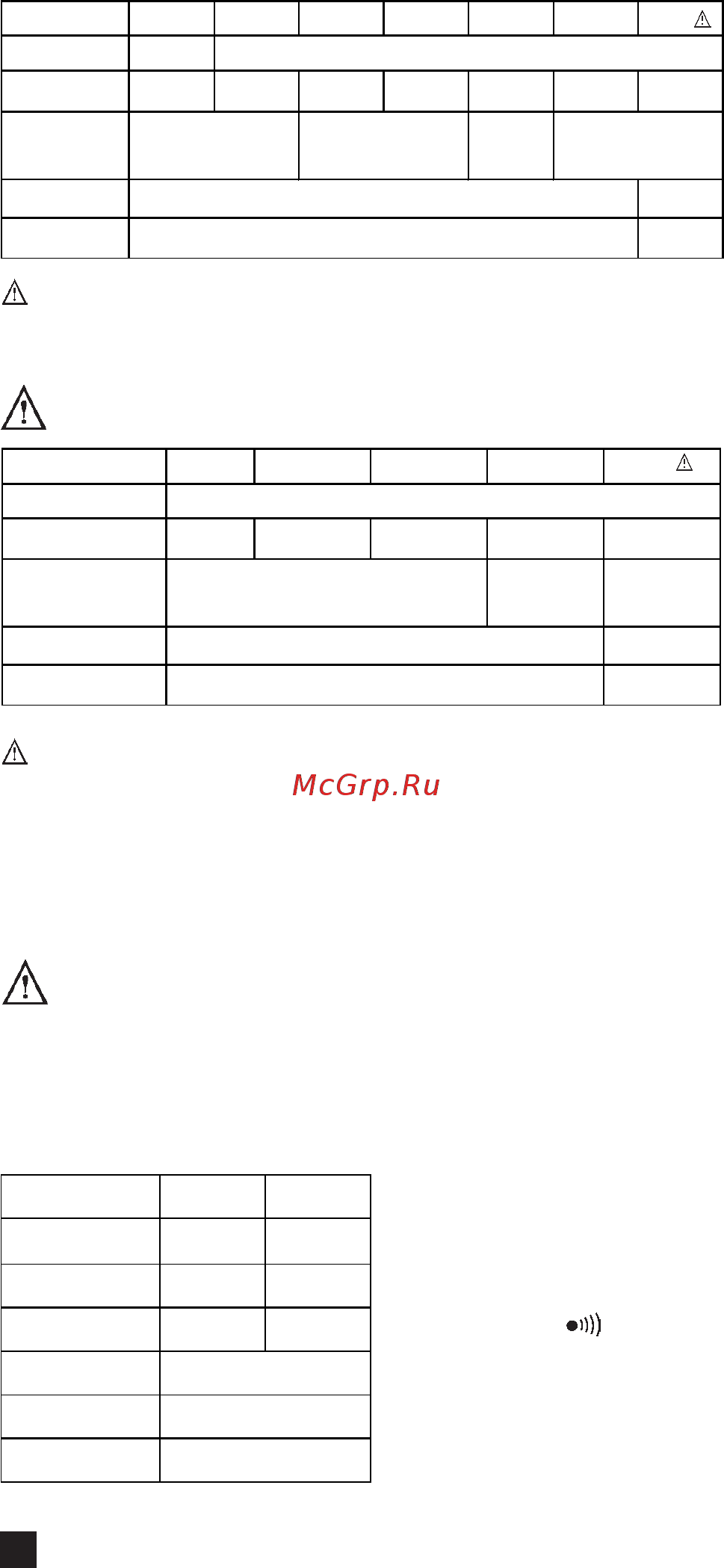 CHAUVIN ARNOUX CA-5003 [14/44] Do not use the a ac input on unprotected current transformer