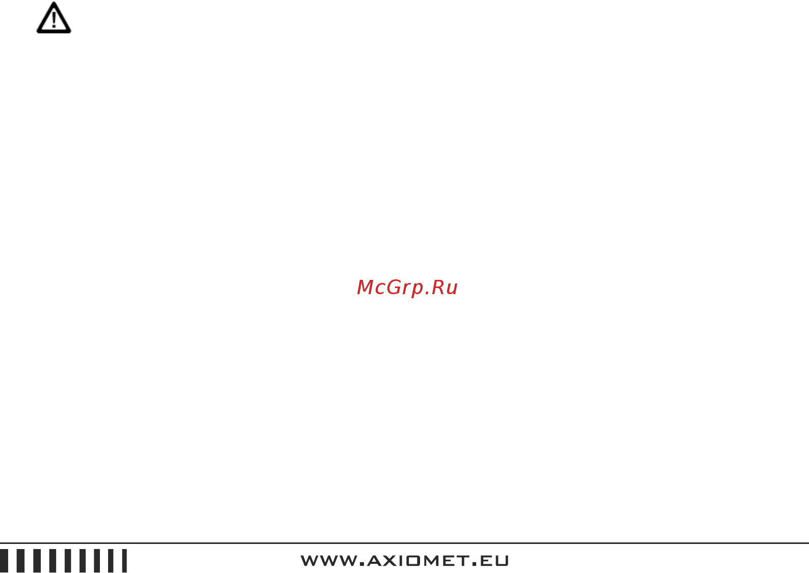 AXIOMET AX-594 Расширенная инструкция онлайн [3/12] 527851
