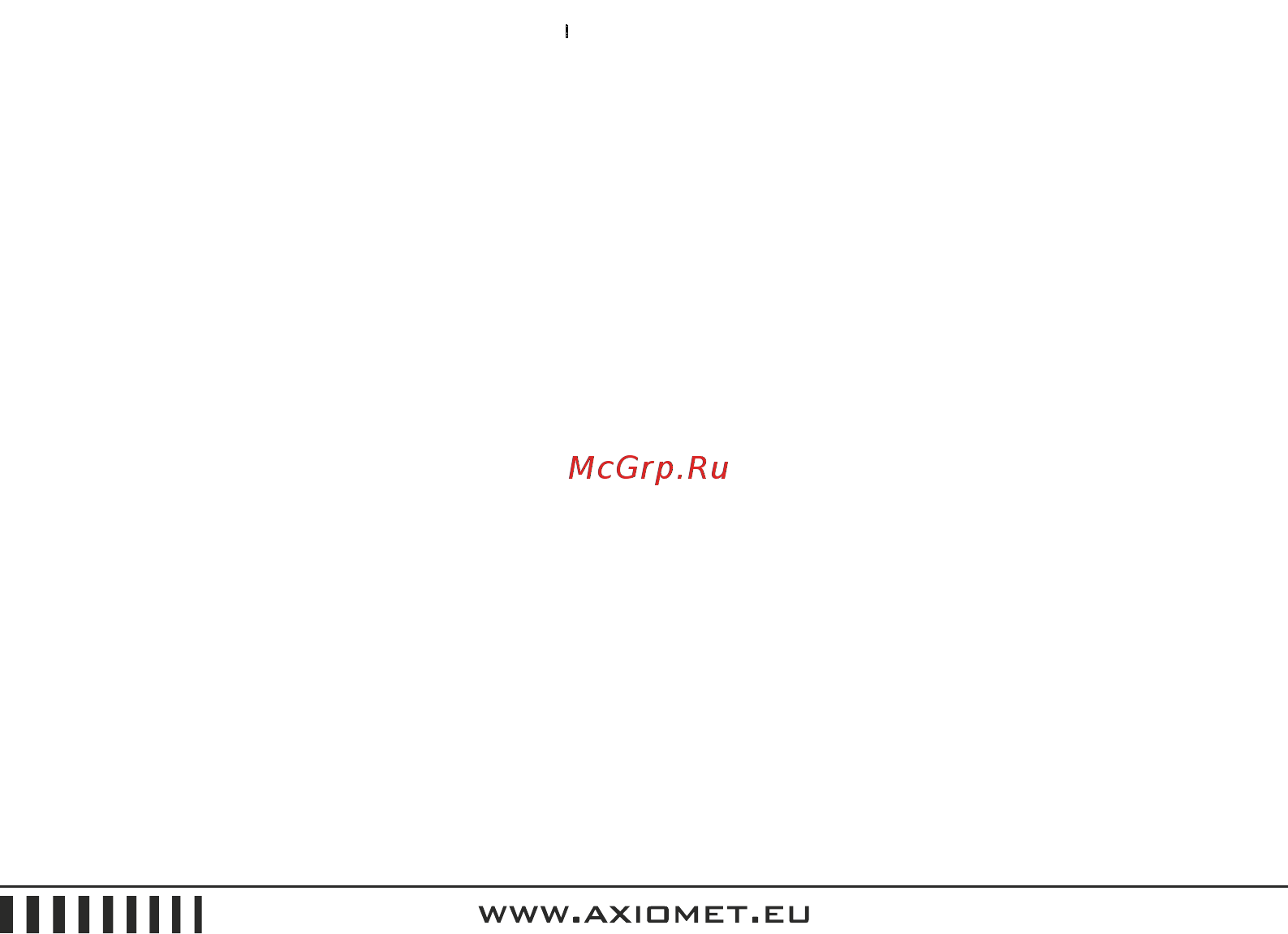 AXIOMET AX-155 Расширенная инструкция онлайн [8/12] 527864