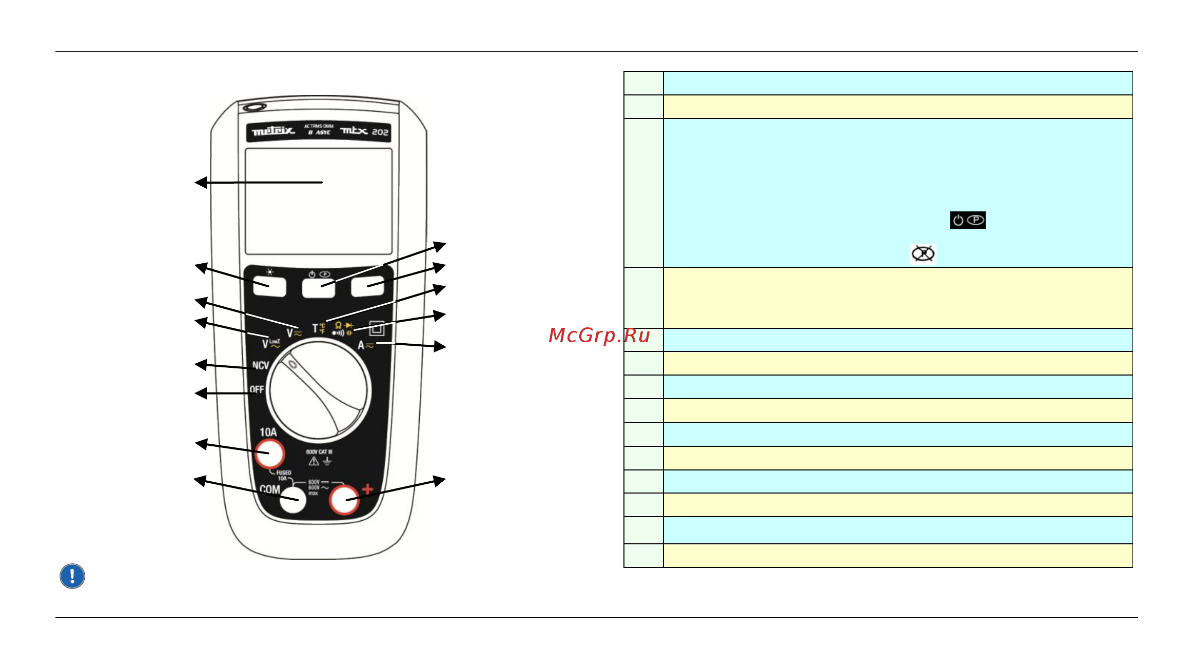METRIX MTX202 [37/114] Descrizione 2 descrizione