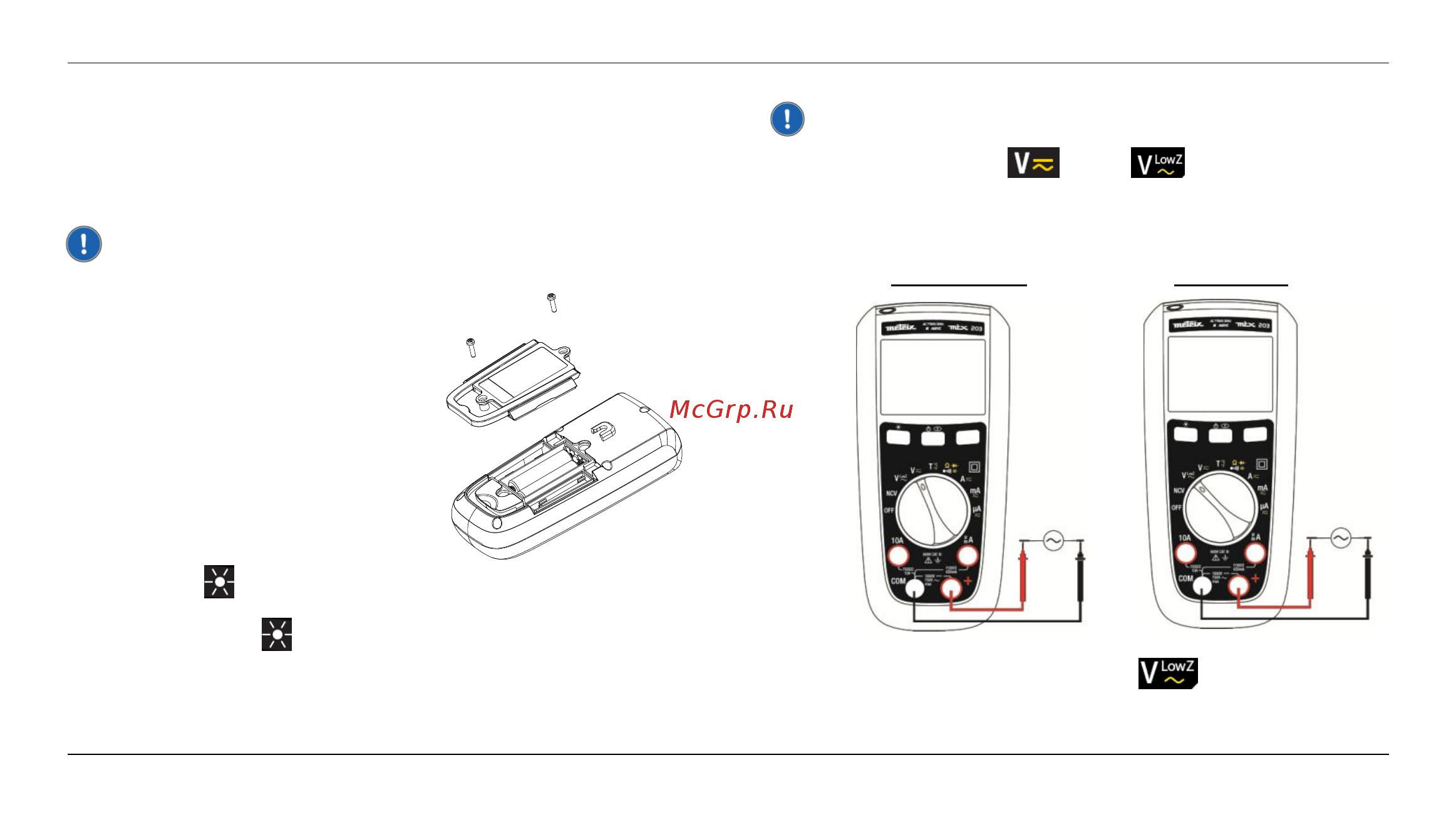 METRIX MTX202 [40/114] Utilizzo