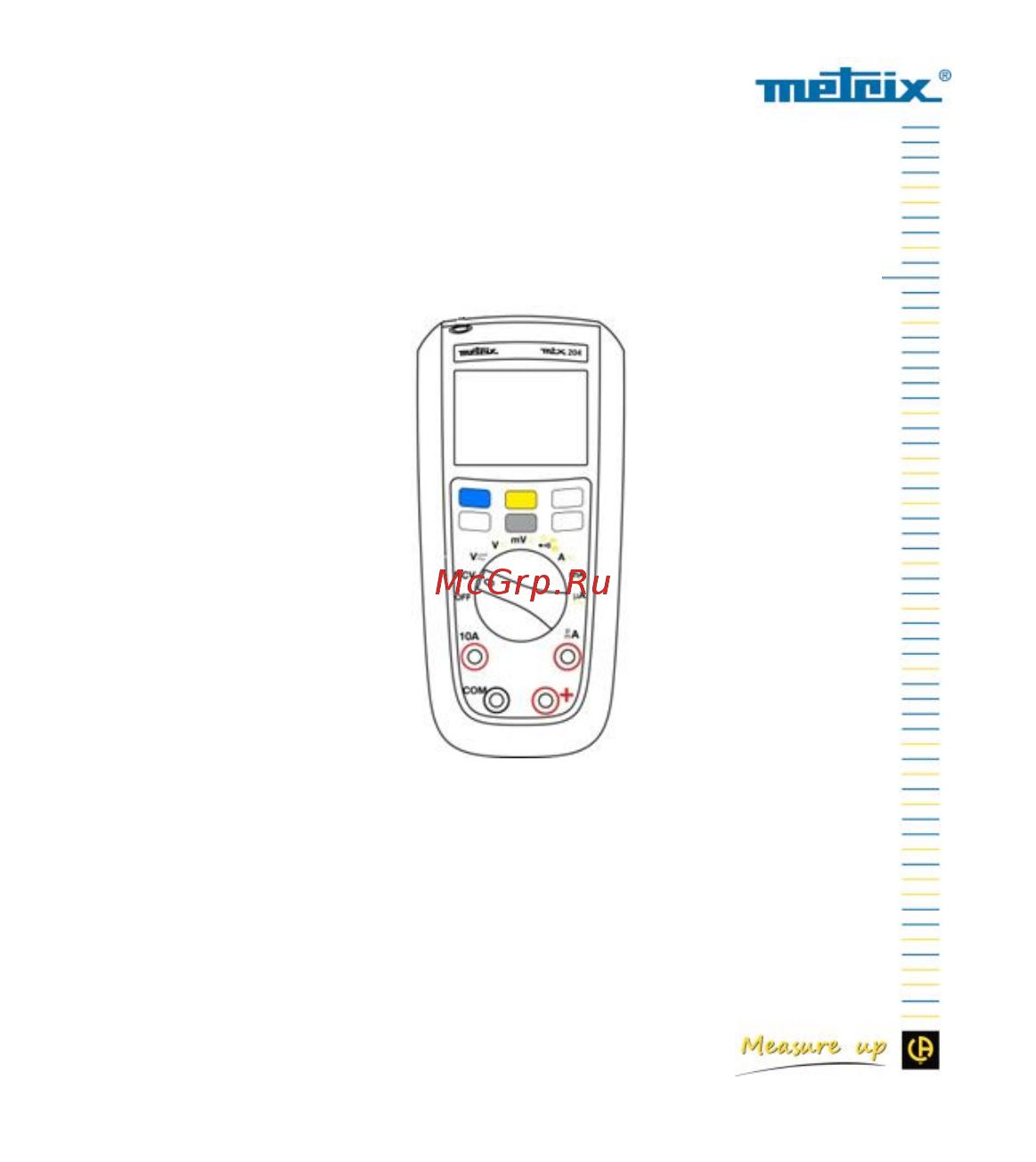 METRIX MTX204 Расширенная инструкция онлайн