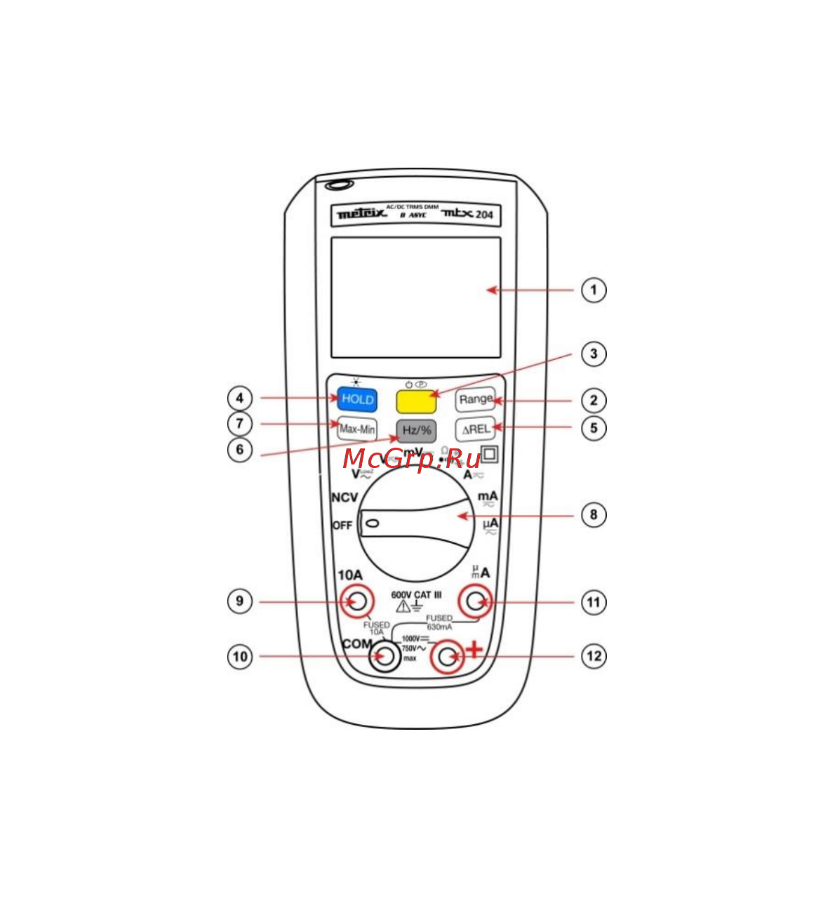 METRIX MTX204 [6/26] Описание 2