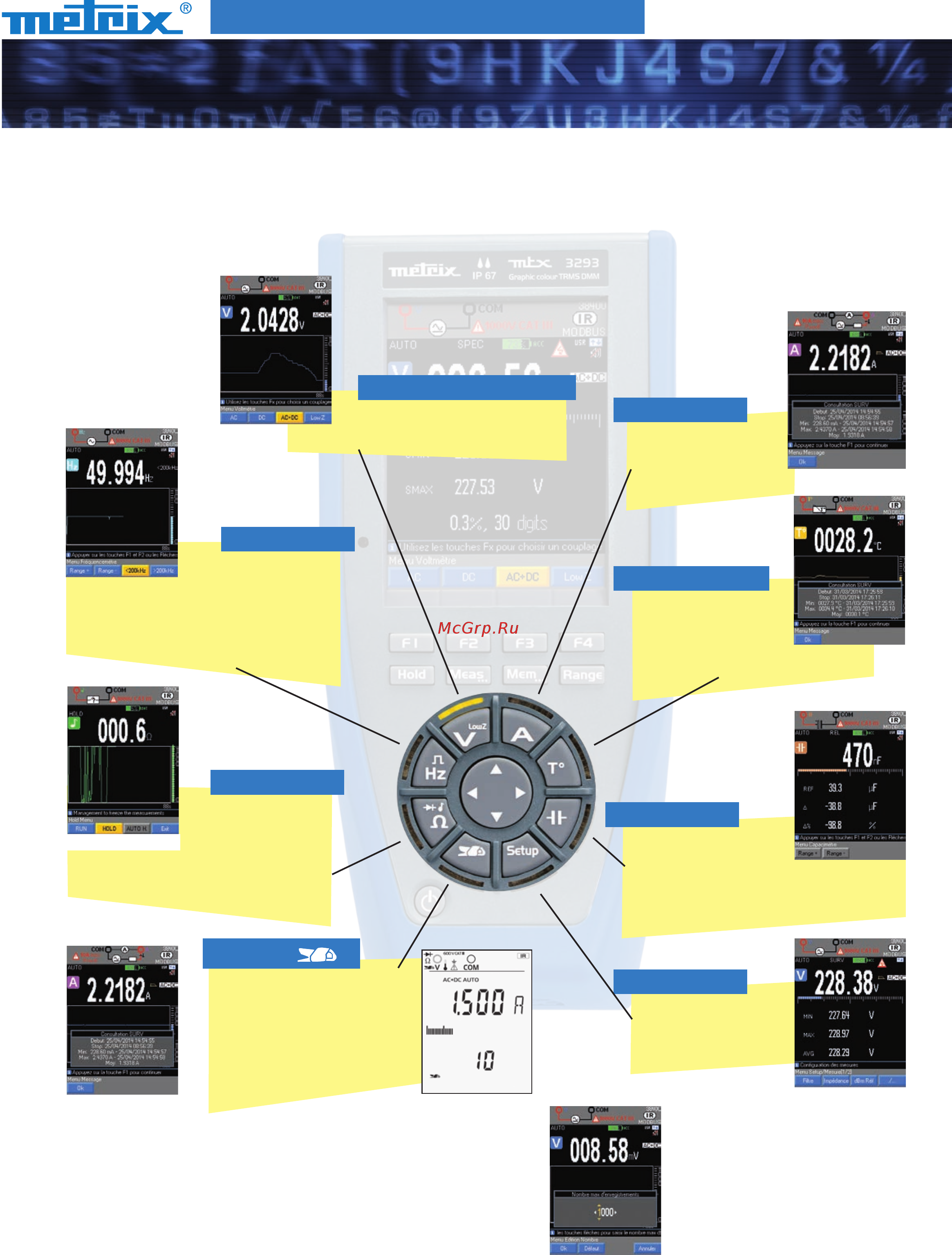 METRIX MTX3291 [4/8] Measurements