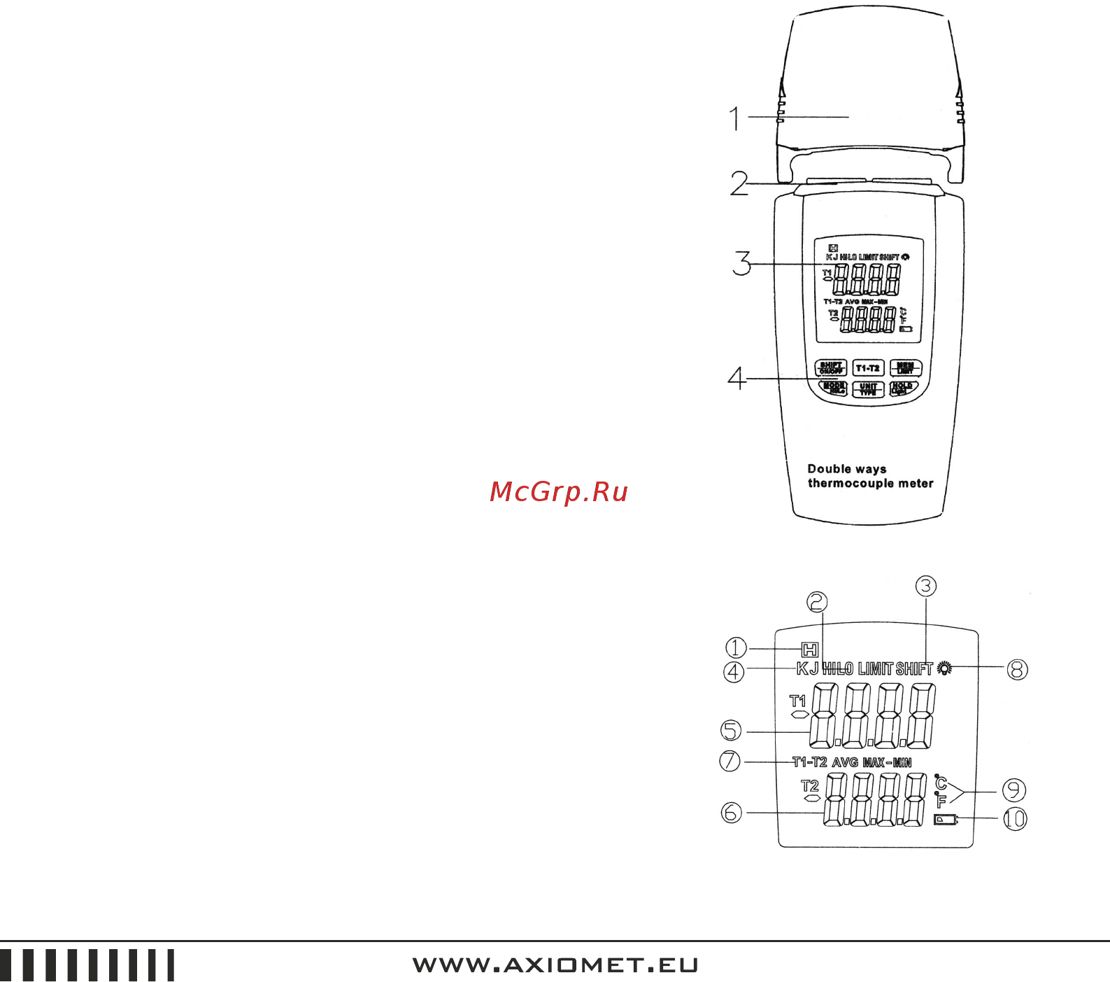 AXIOMET AX-5003 Расширенная инструкция онлайн [3/6] 527965