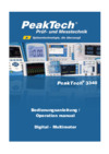 PEAKTECH PKT-P3340 Инструкция по эксплуатации