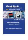 PEAKTECH PKT-P3410 Инструкция по эксплуатации
