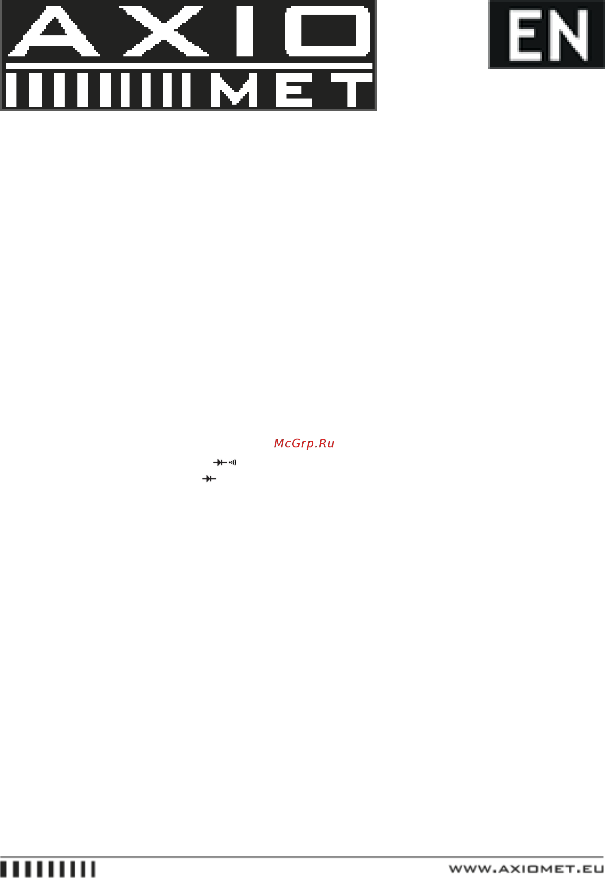 AXIOMET AX-C708 [3/13] Ranges