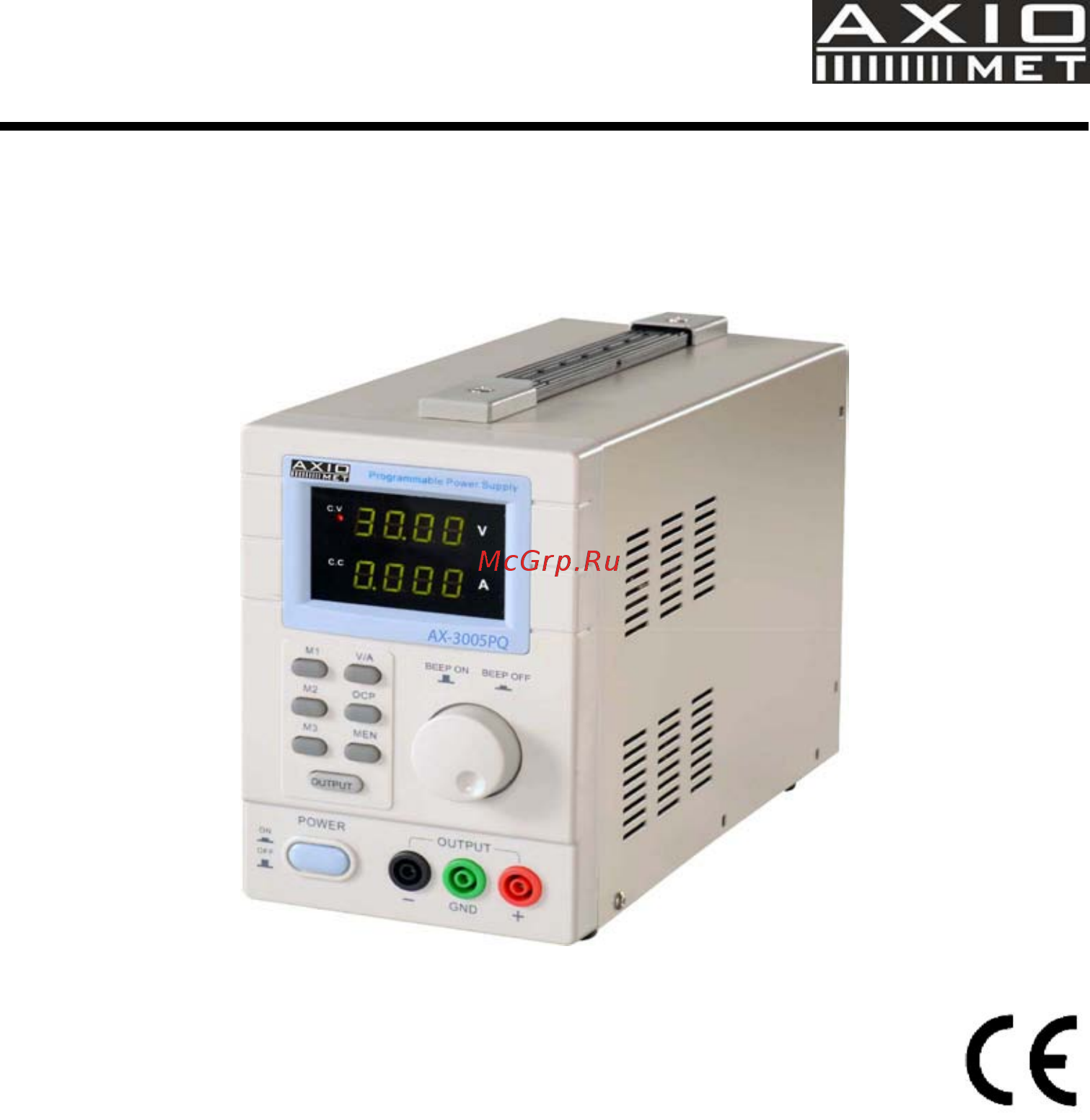 AXIOMET AX-3005PQ [46/90] Ax 3005pq manual_es