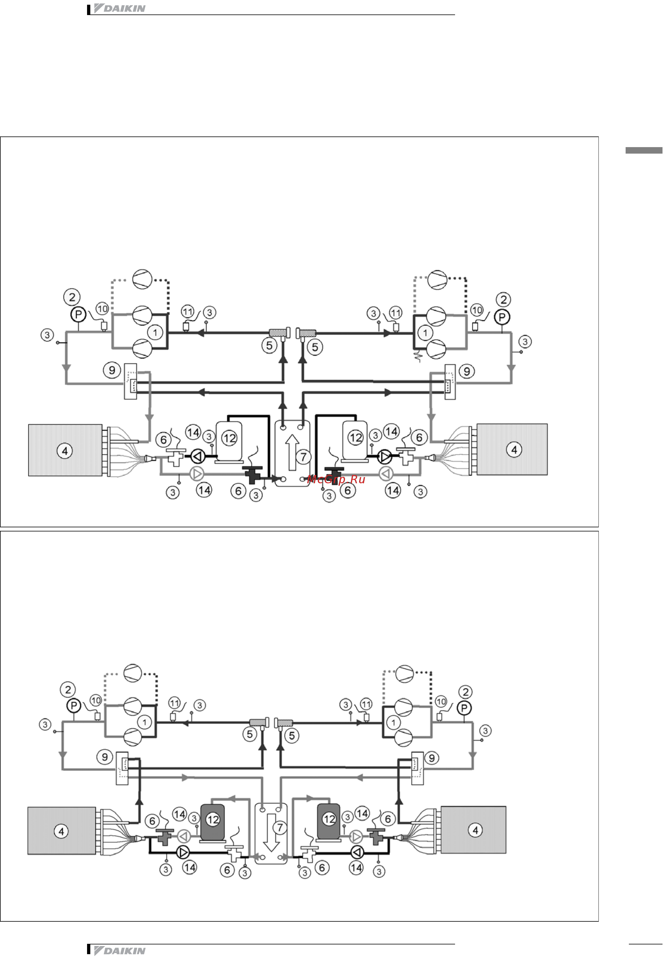 Daikin EUWY030BZ6Y [31/52] Piping diagram