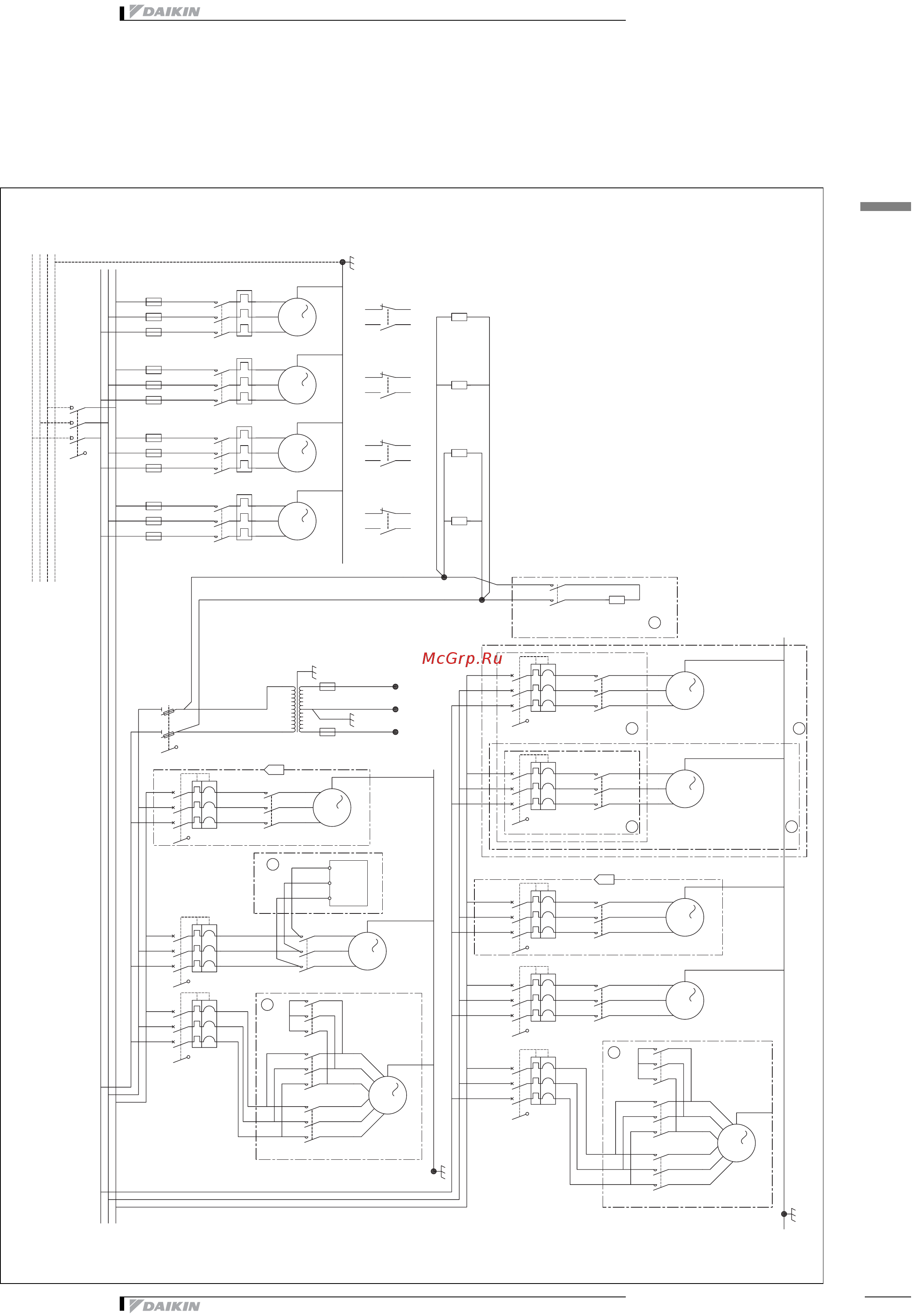 Daikin EUWY095BZ6Y [37/52] Wiring diagram
