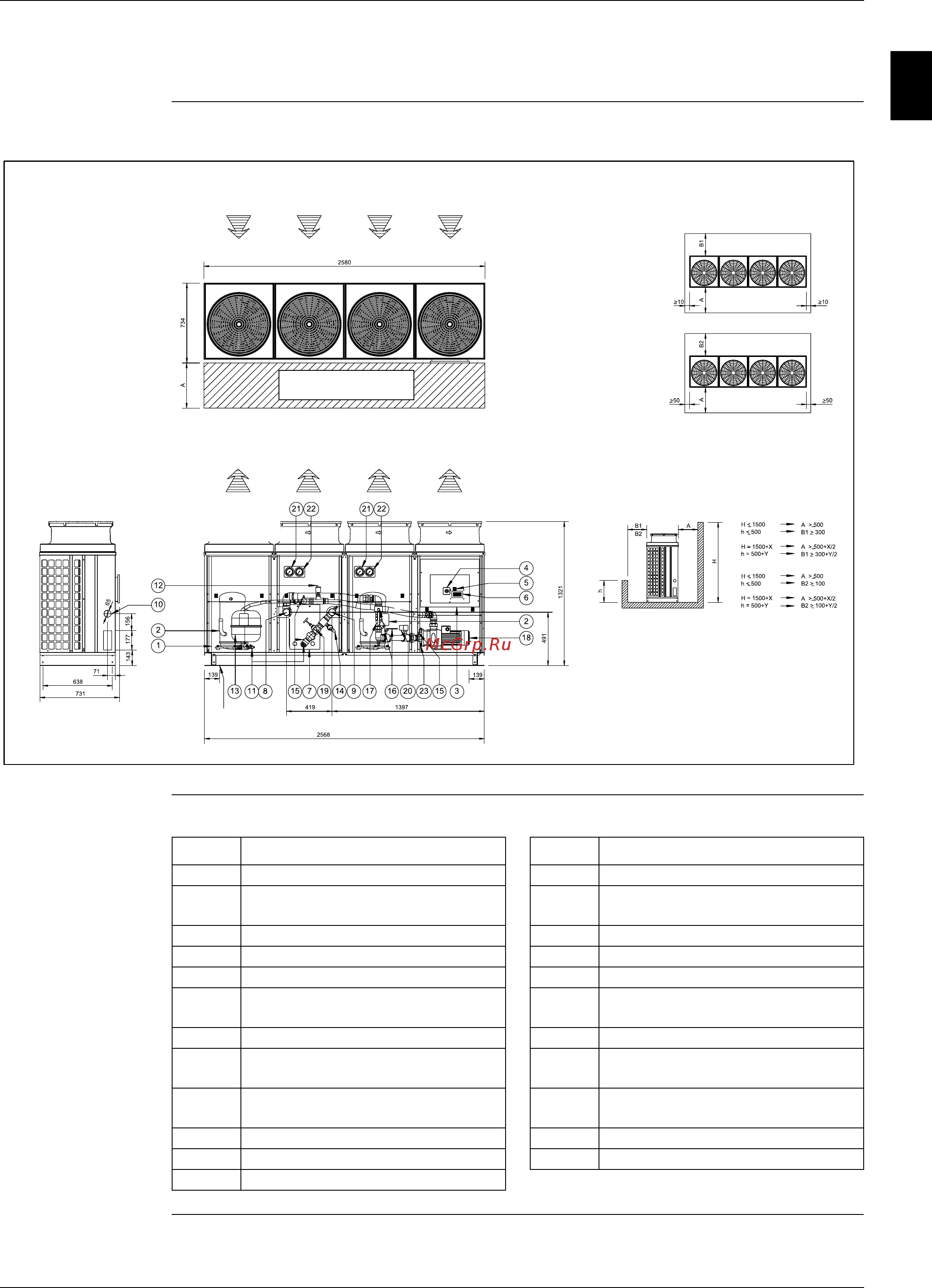 Daikin EUWYN16KZW1 [70/268] Чертеж общего вида euwap16kzw1