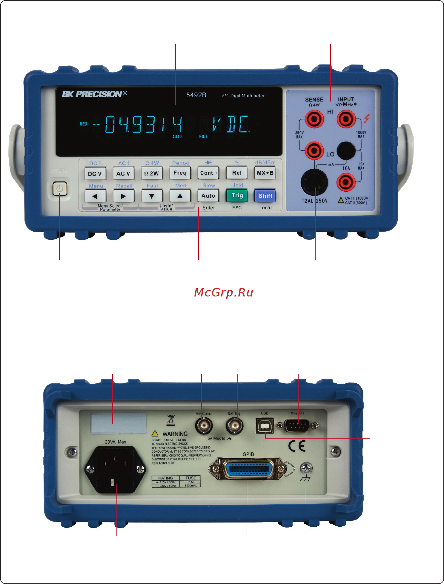 B&K PRECISION BK5492B [2/5] Easy operation l