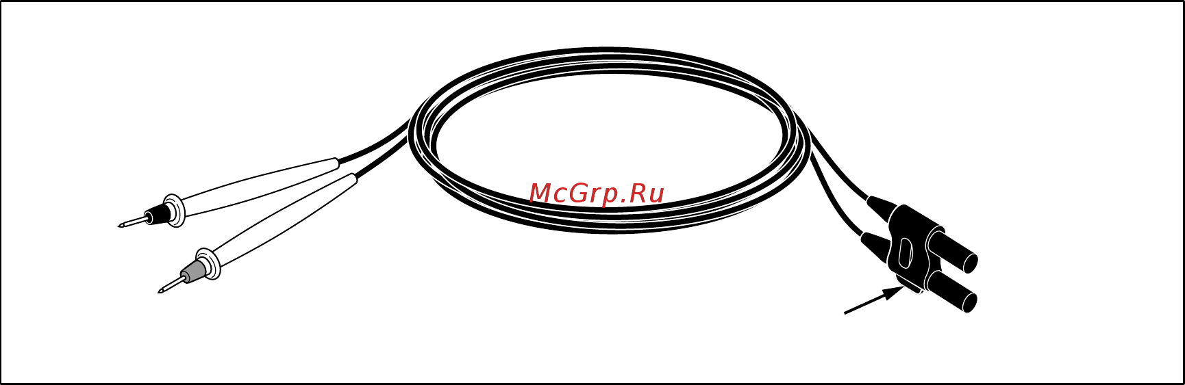 Fluke FLK-8845A/SU [83/93] X4 test leads