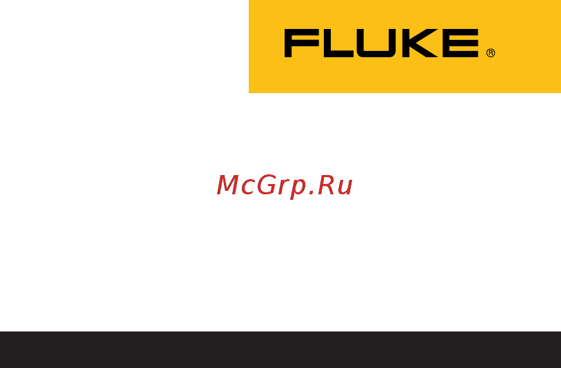 Fluke FLK-117/323 Инструкция язык en онлайн