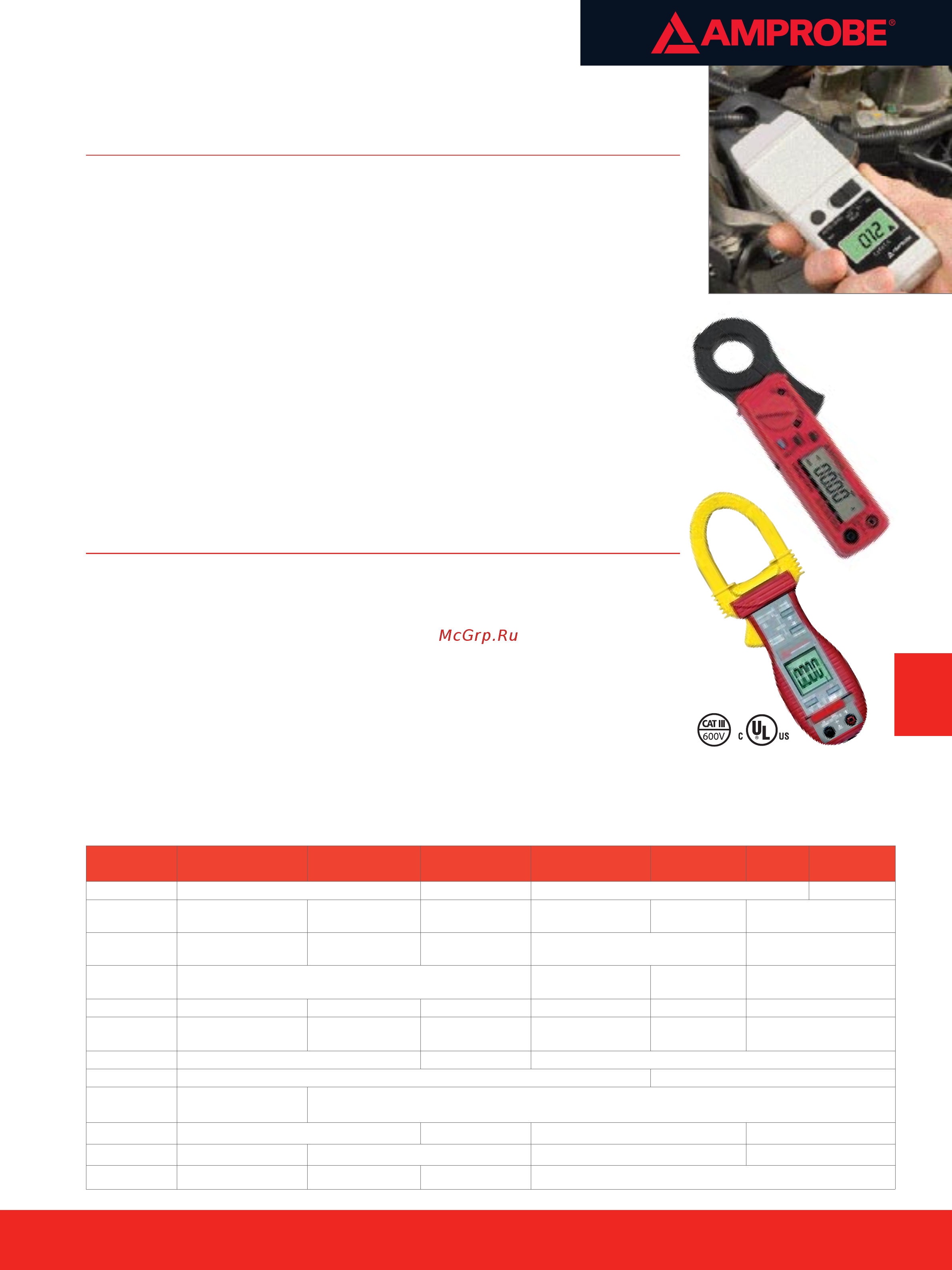 BEHA-AMPROBE ACD-16TRMS-PRO Документация онлайн