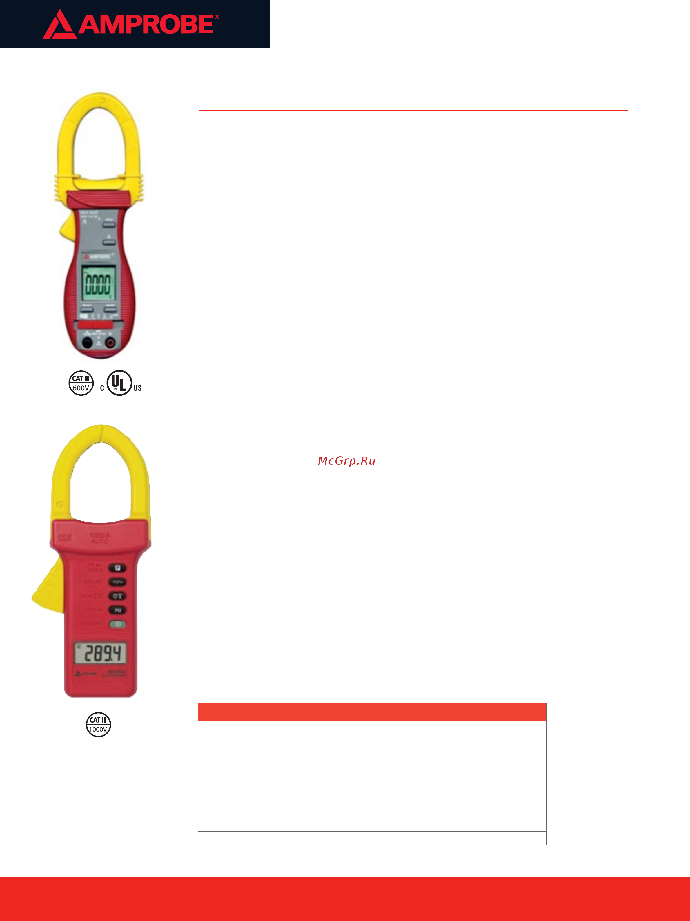 BEHA-AMPROBE ACD-6PRO Документация онлайн