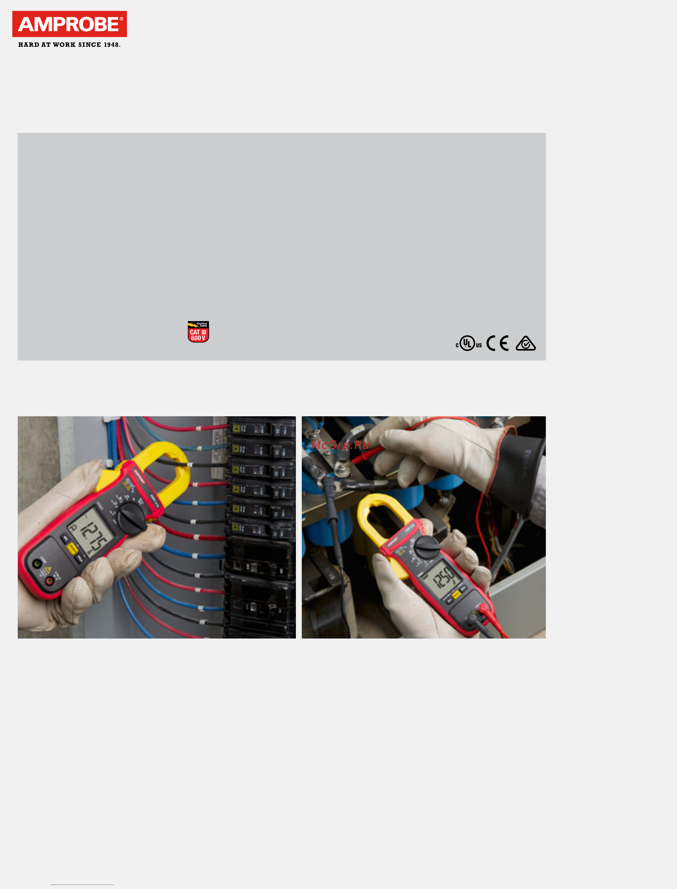 BEHA-AMPROBE AMP-210-EUR [2/4] Amp 200 series applications