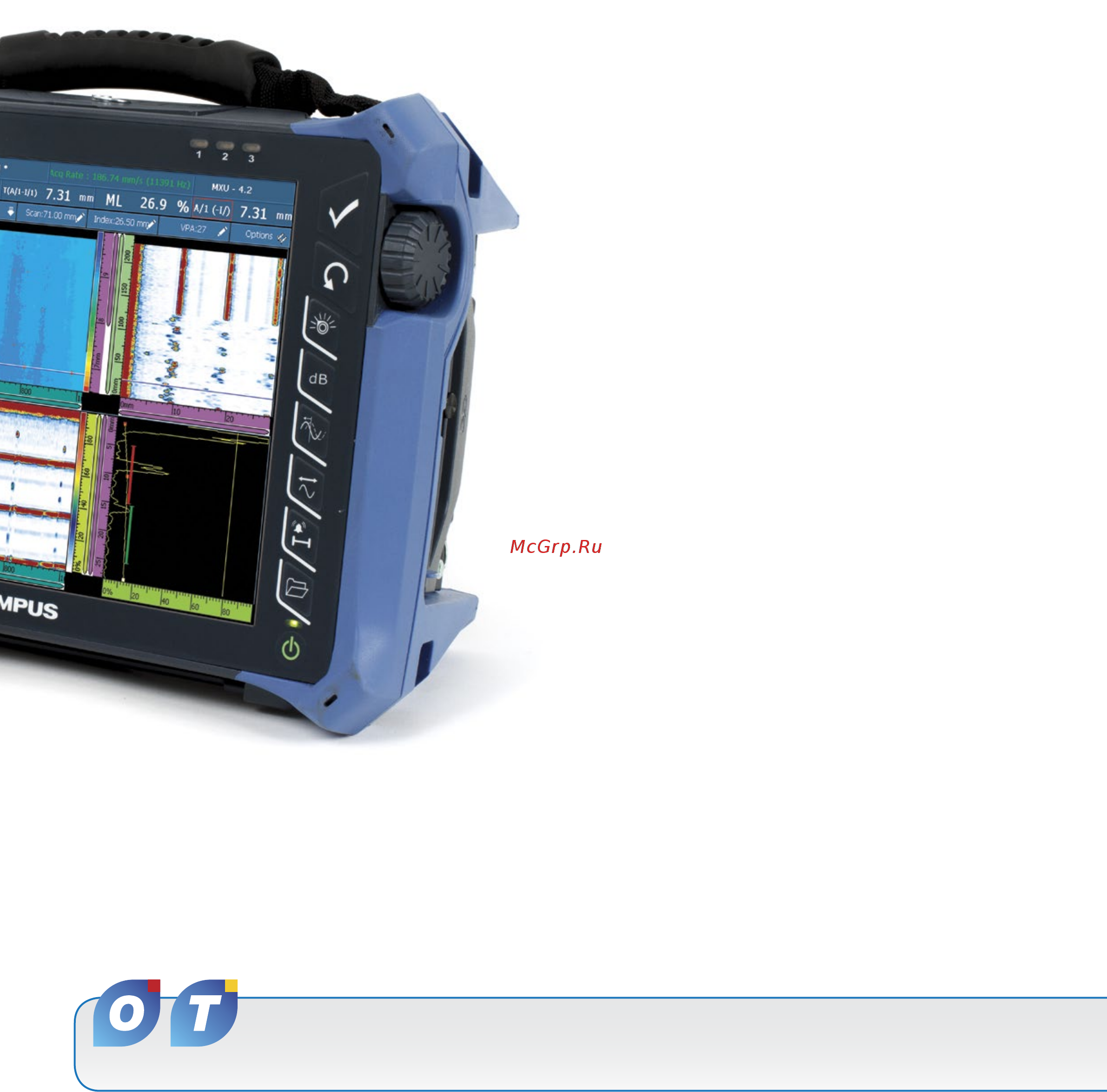 Olympus OmniScan MX2 [5/8] Широкие возможности omniscan mx2