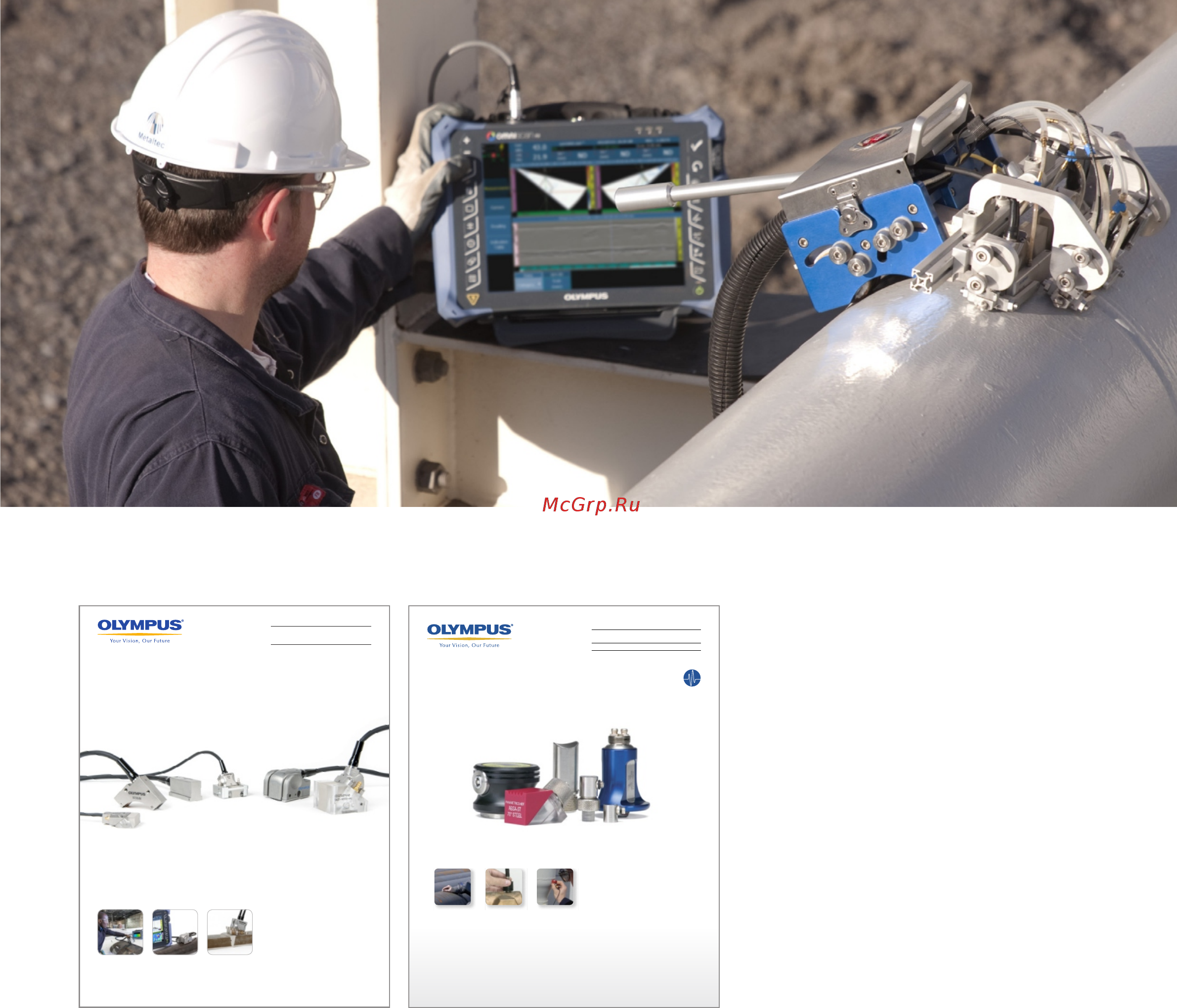Olympus ChainSCANNER [2/36] Phased array probes and wedges