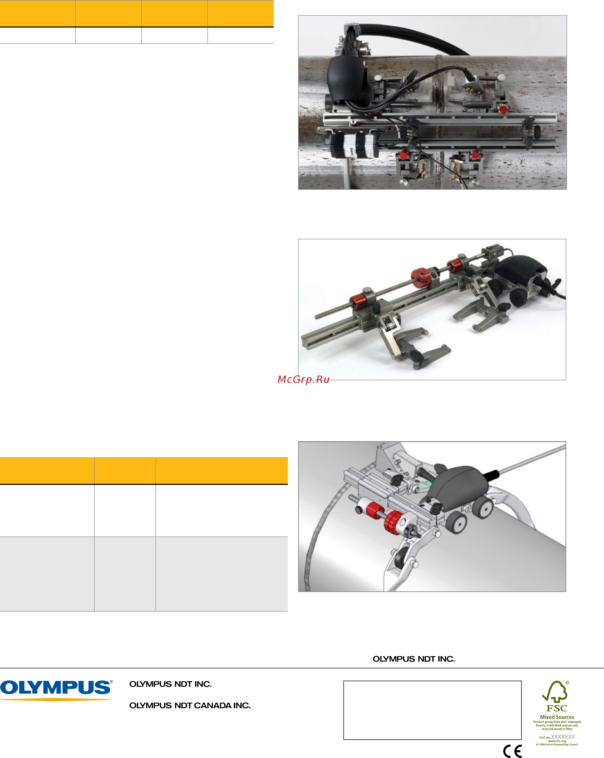 Olympus ChainSCANNER [2/2] Additional packages