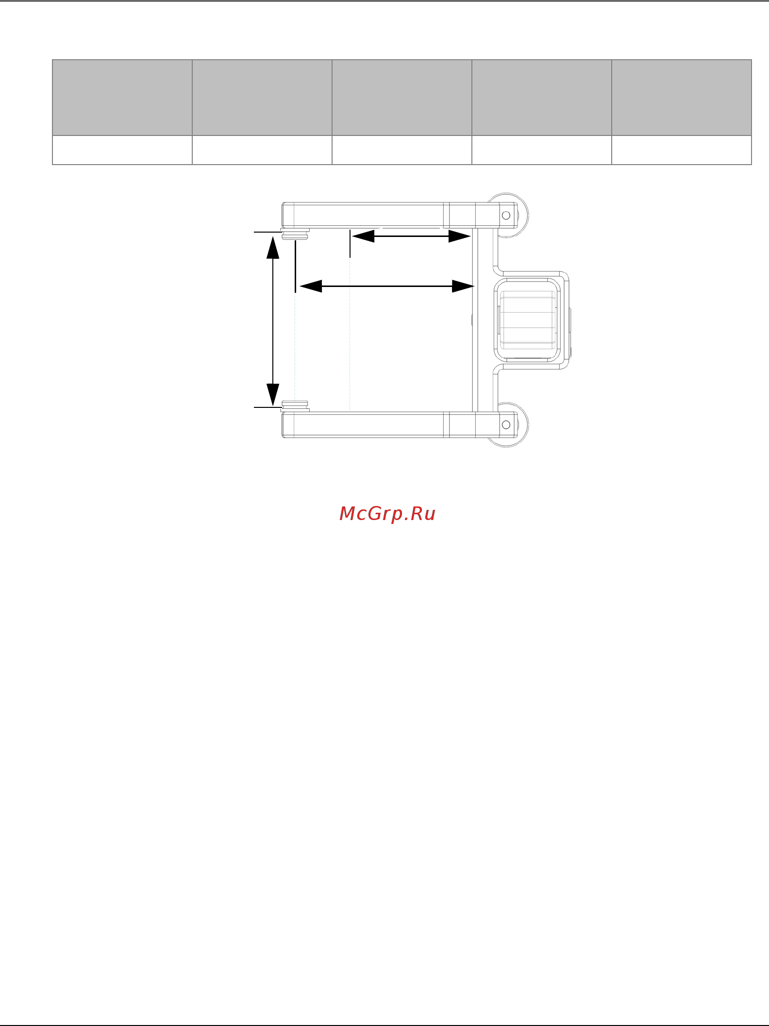 Olympus AxSEAM [105/116] Figure 7 3 length and width measurements for the long pa yoke