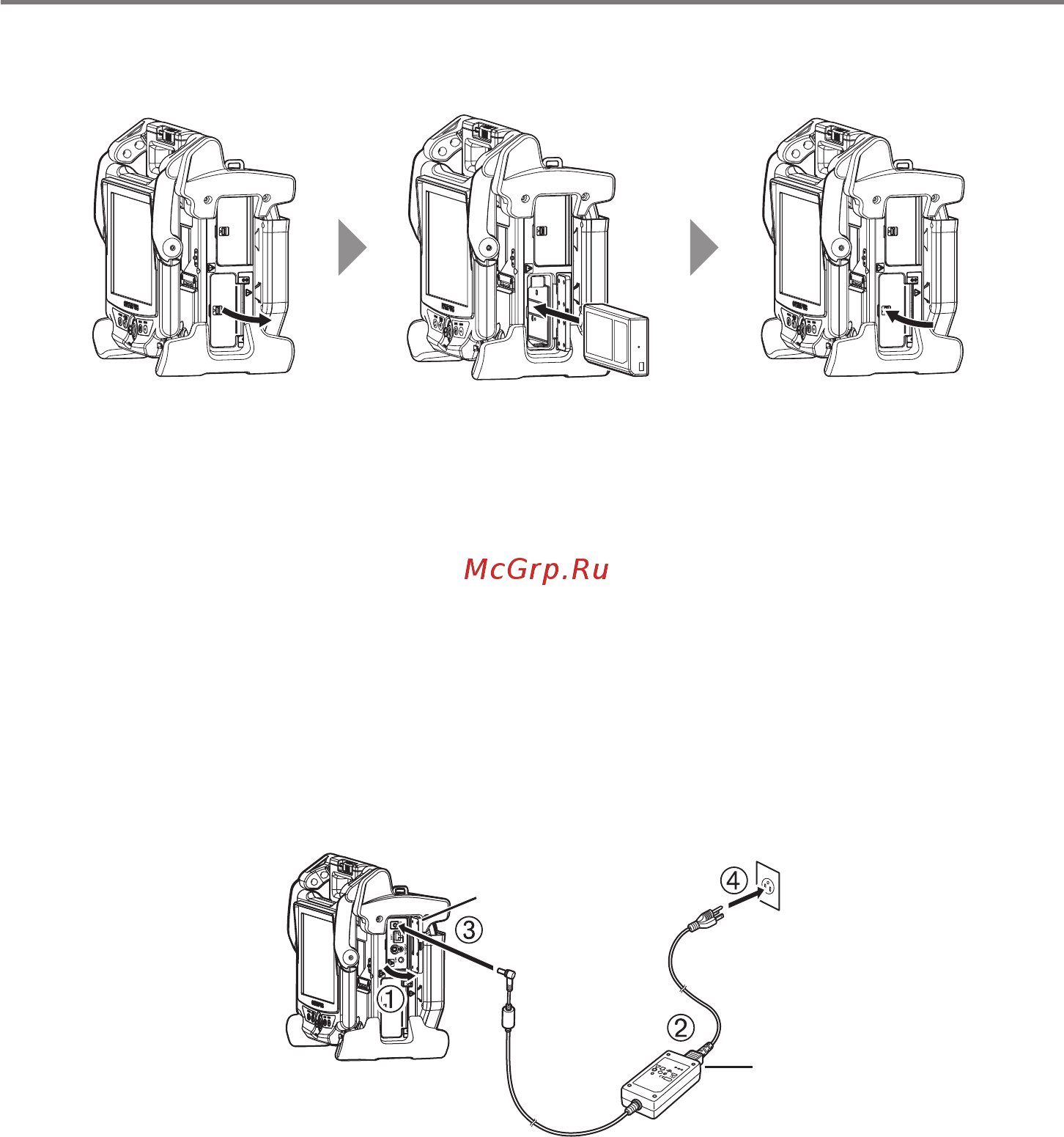 Olympus IPLEX NX [2/14] Подготовка подачи питания