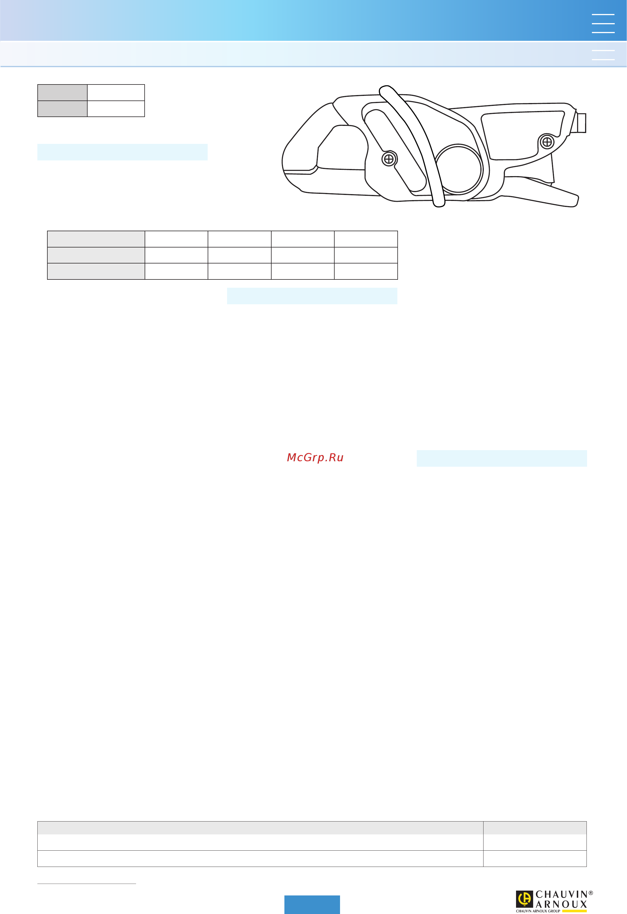 CHAUVIN ARNOUX CA-MN77 [6/16] Current clamps for ac current models mn14 and mn15