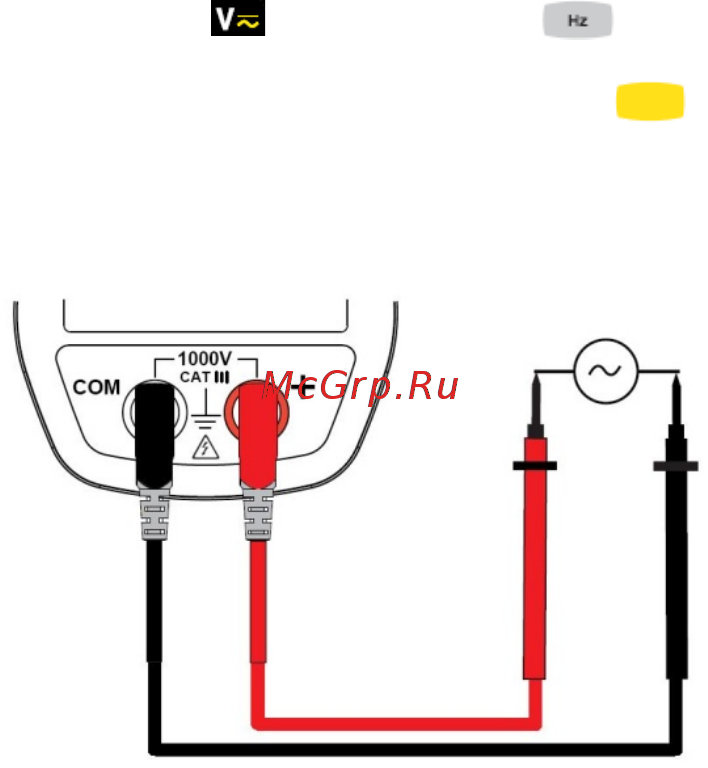 CHAUVIN ARNOUX CA-F205 [31/50] Frequency measurement hz