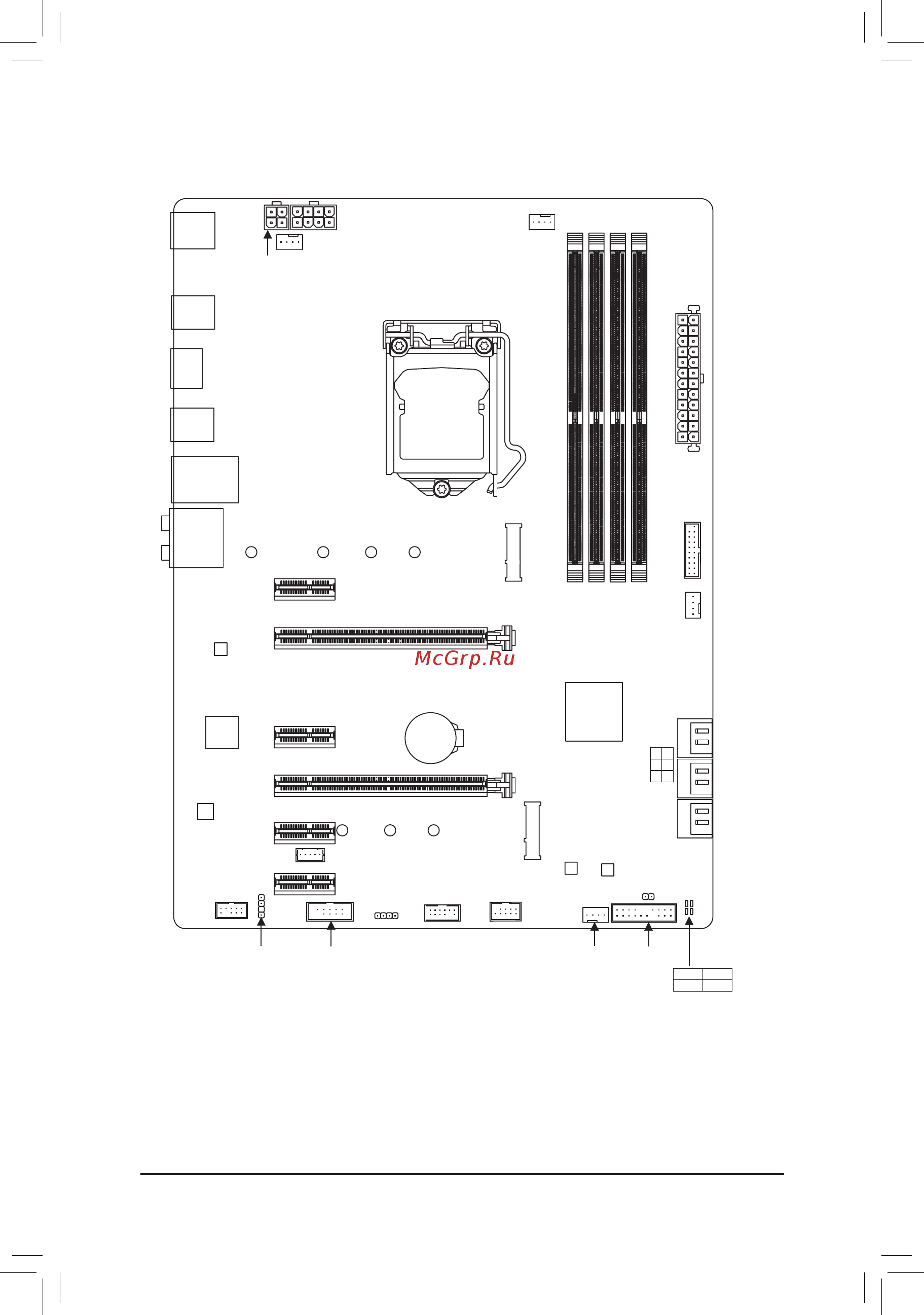 Gigabyte Z390 GAMING X [4/48] Z390 gaming x motherboard layout