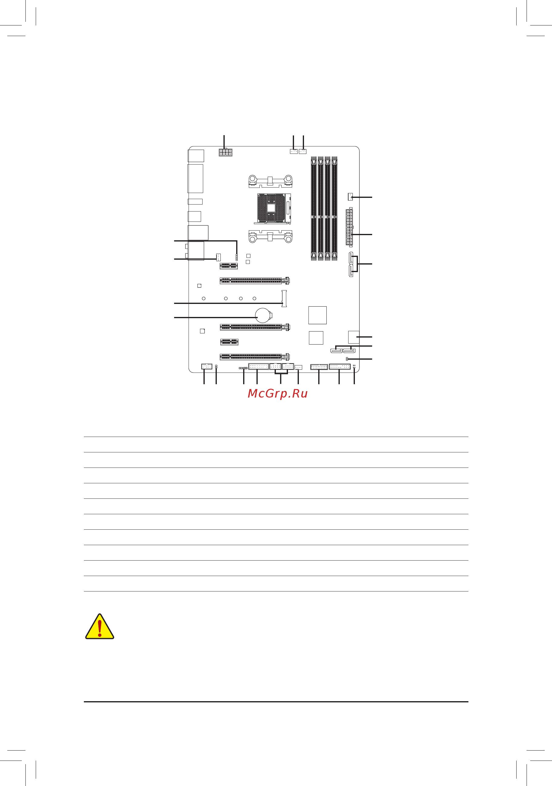 Gigabyte GA-AB350-Gaming 3 (rev. 1.x) [12/40] 7 internal connectors