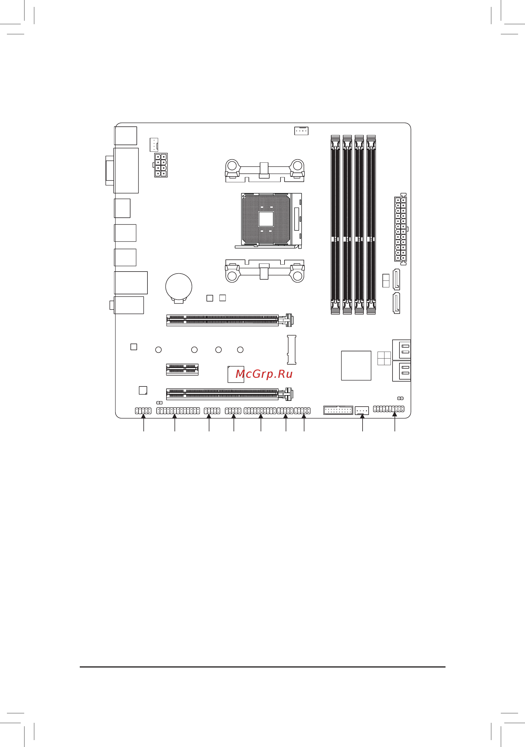 Gigabyte GA-AX370M-Gaming 3 (rev. 1.x) [4/40] Ga ax370m gaming 3 motherboard layout