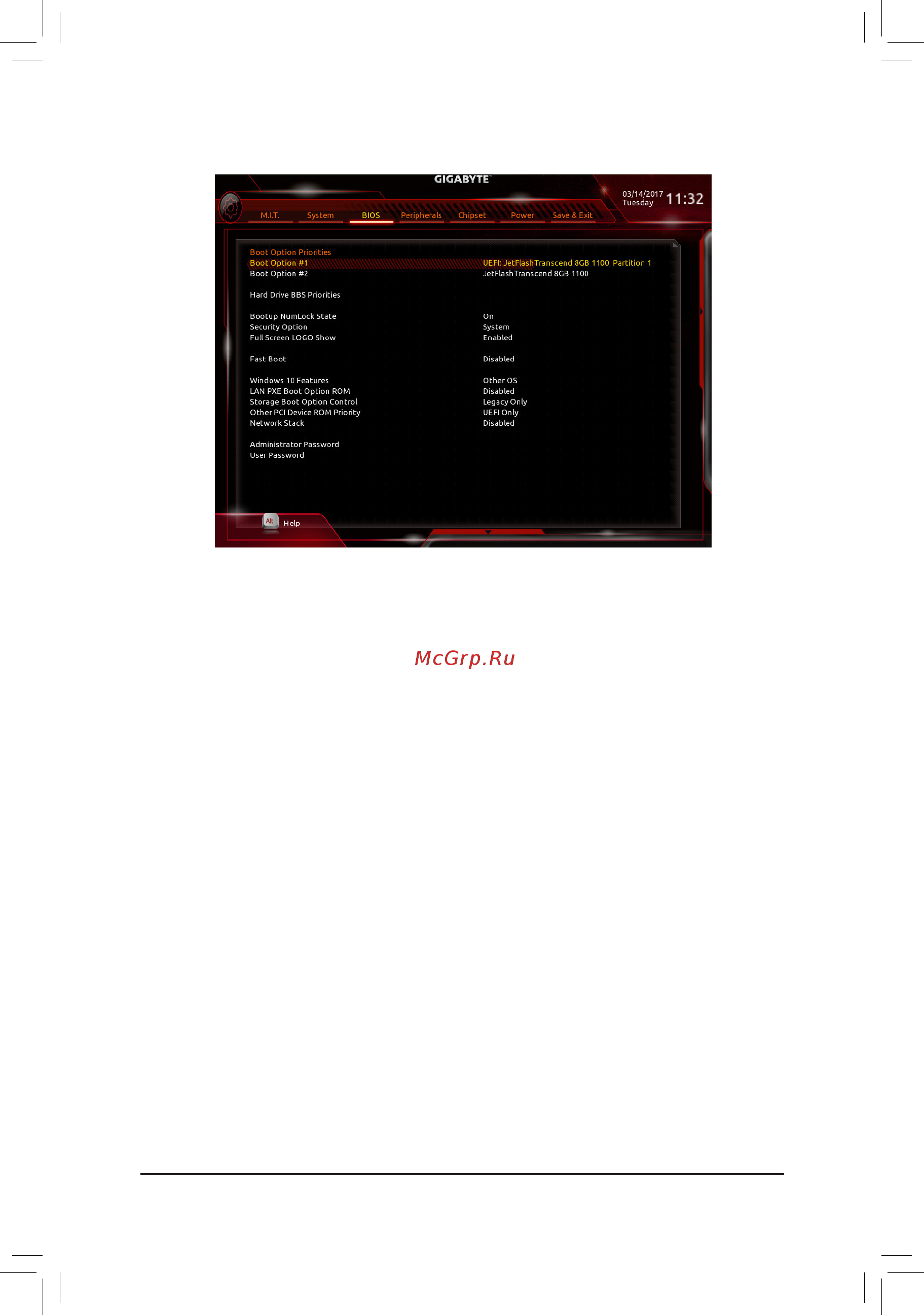 Gigabyte GA-AX370-Gaming (rev. 1.x) [26/40] 4 bios