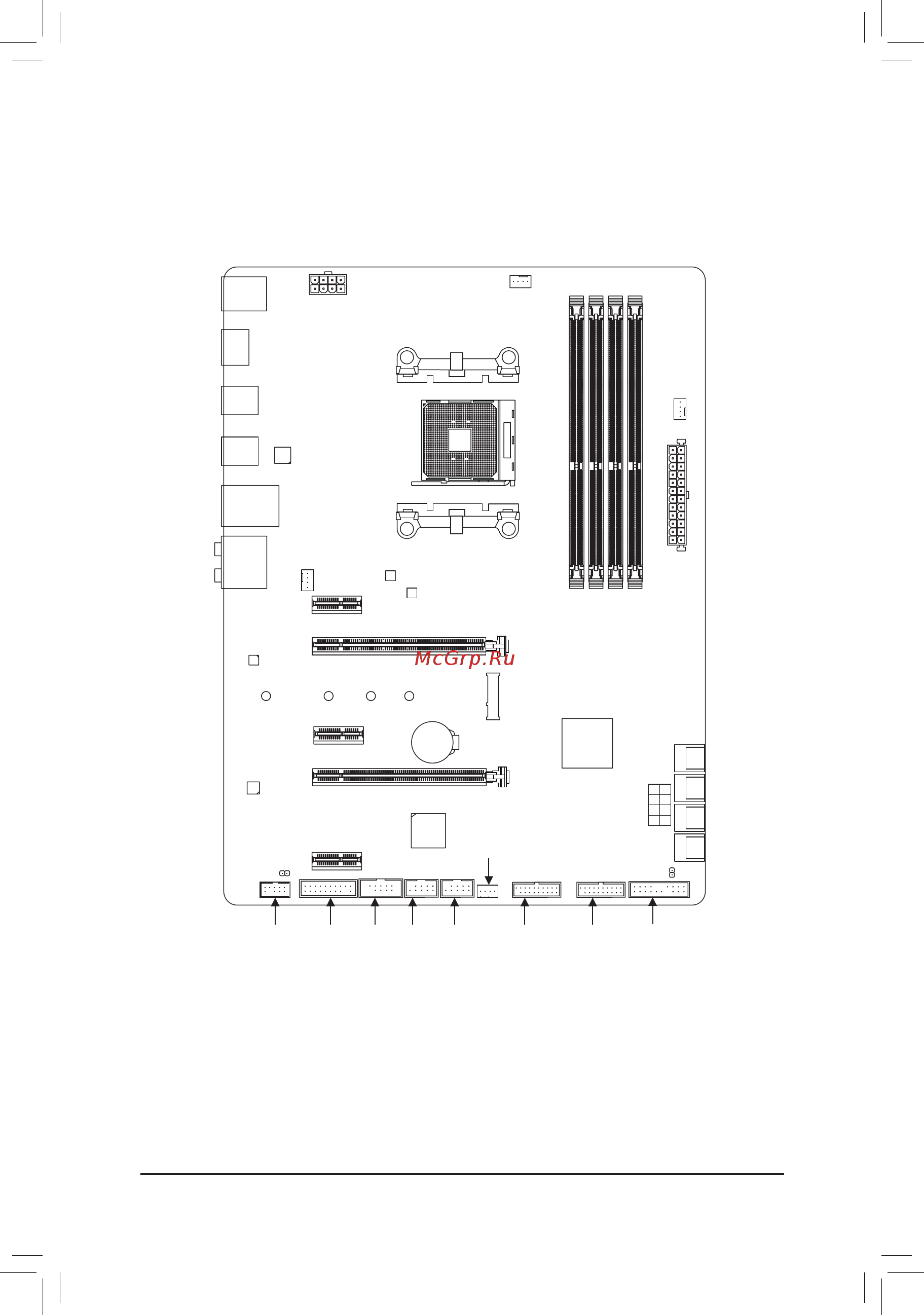 Gigabyte GA-AX370-Gaming (rev. 1.x) [4/40] Ga ax370 gaming motherboard layout