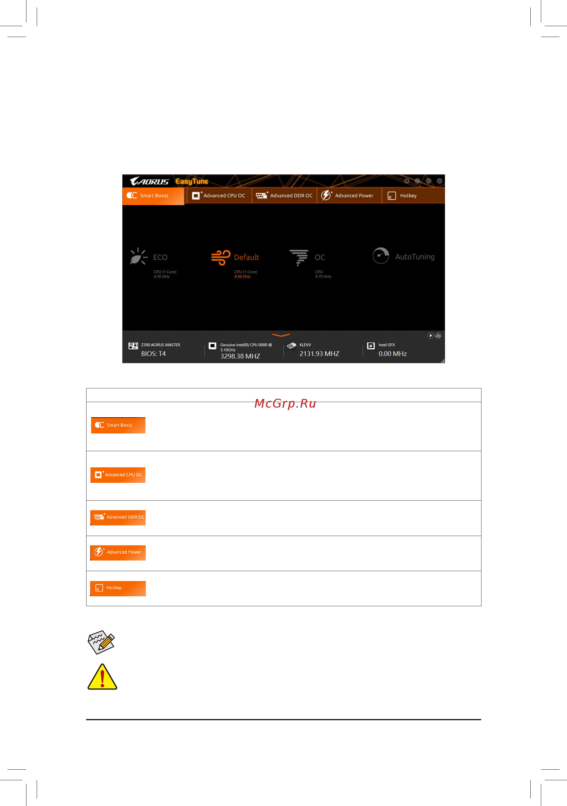 Gigabyte Z390 AORUS MASTER [103/140] 2 4 easytune