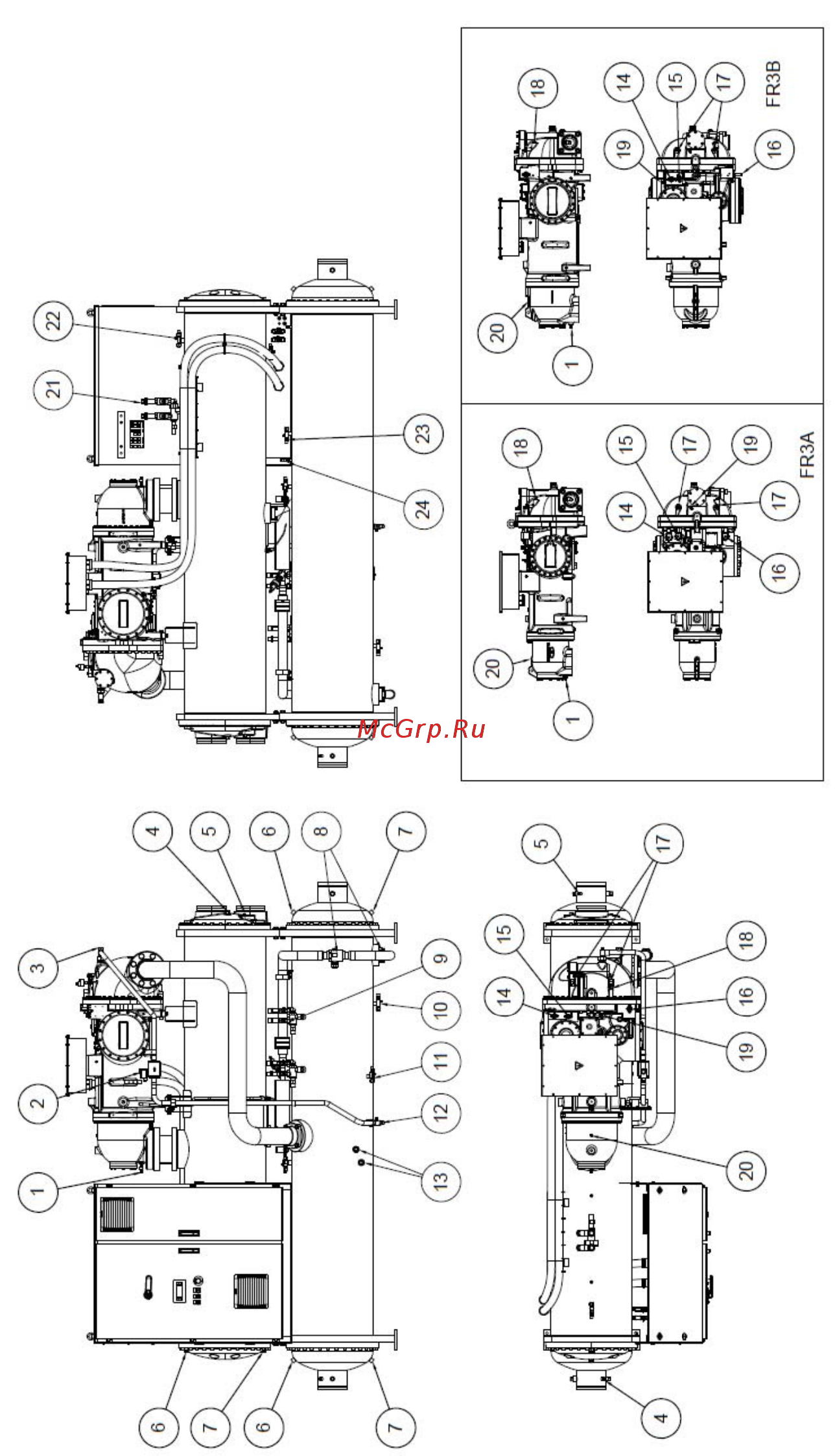 Daikin EWWDC18VZPS Инструкция по монтажу онлайн [3/44] 528742