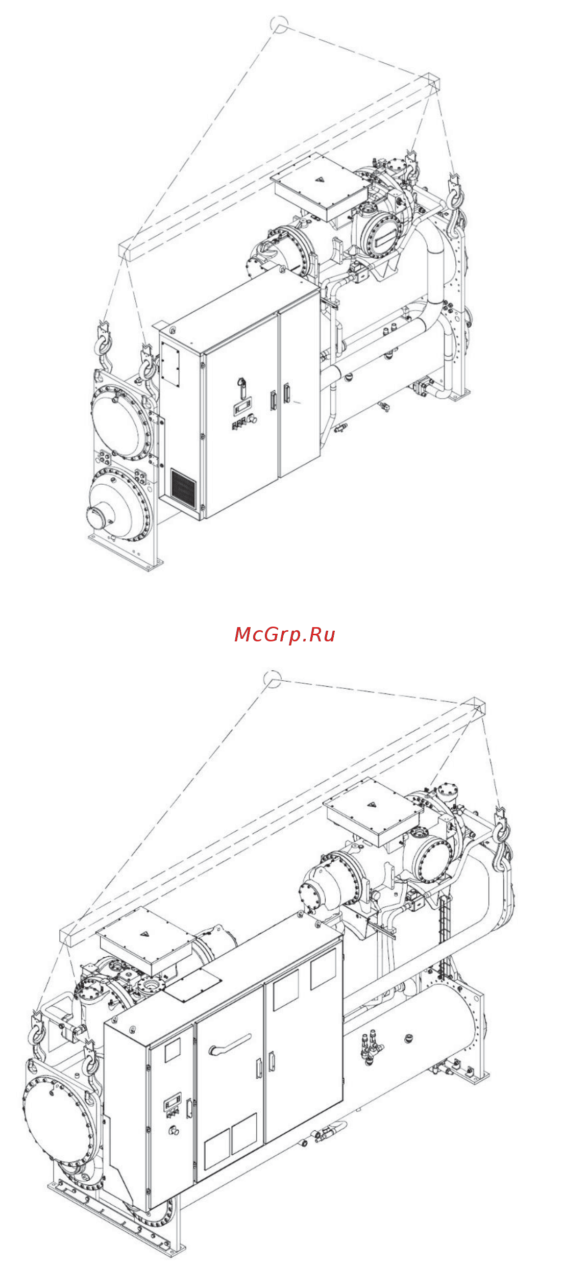 Daikin EWWDC17VZSS [9/44] Инструкции по подъему
