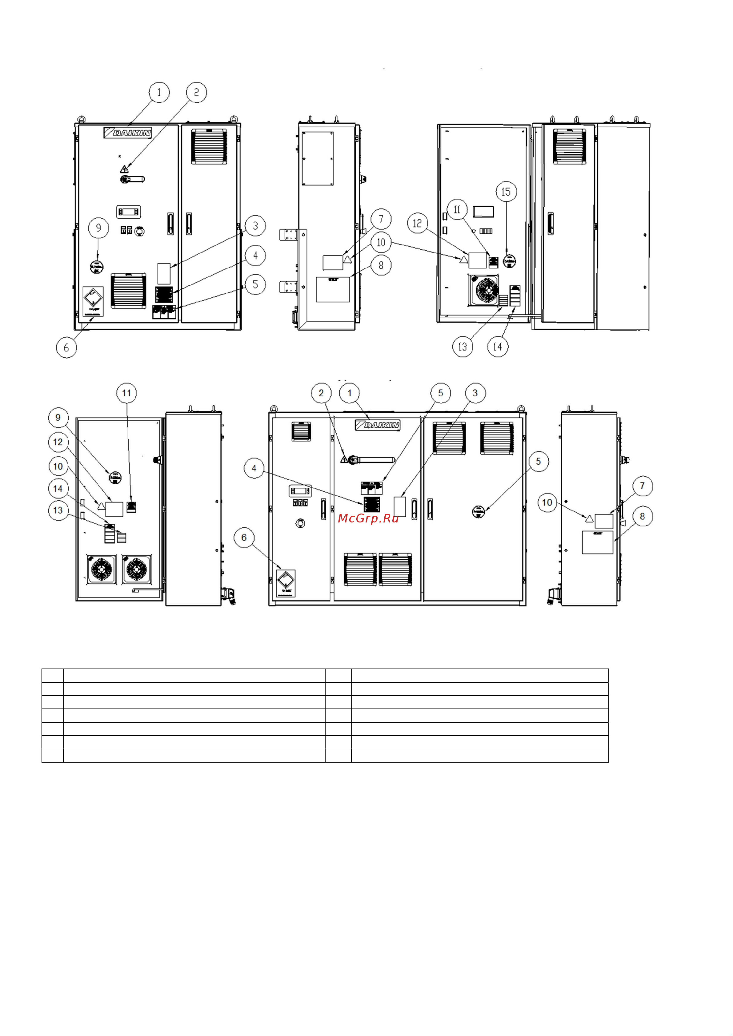 Daikin EWWH680VZPSA1 Инструкция по монтажу онлайн [6/36] 533273