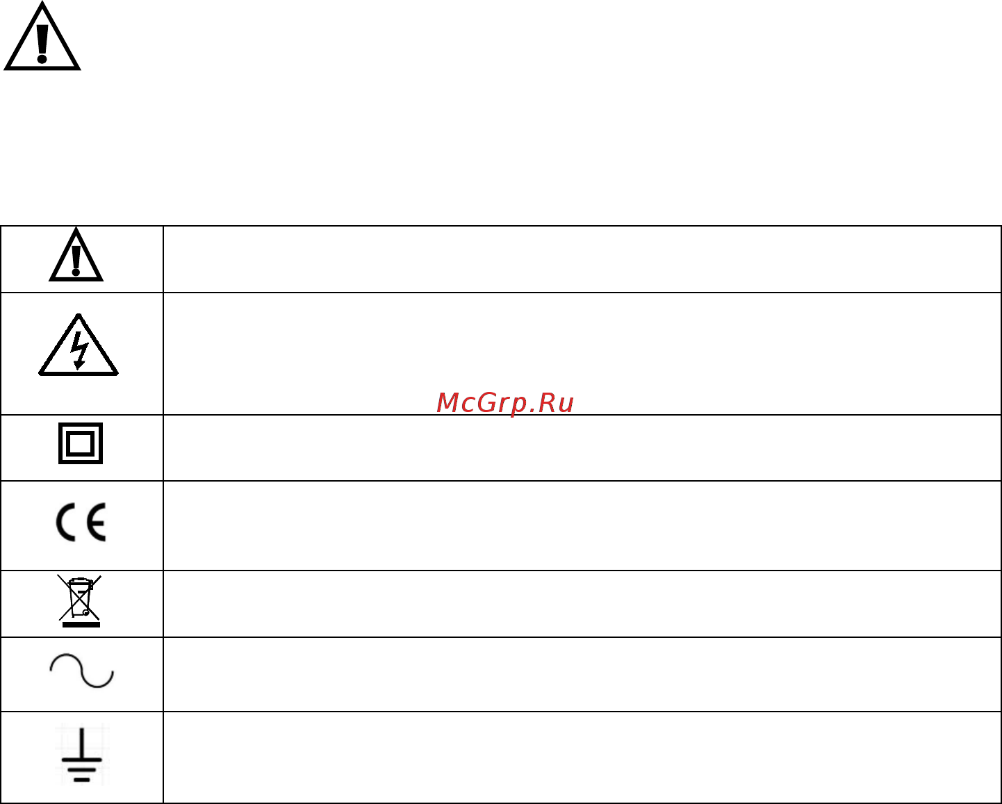 EXTECH MA3110 [4/15] Cautions