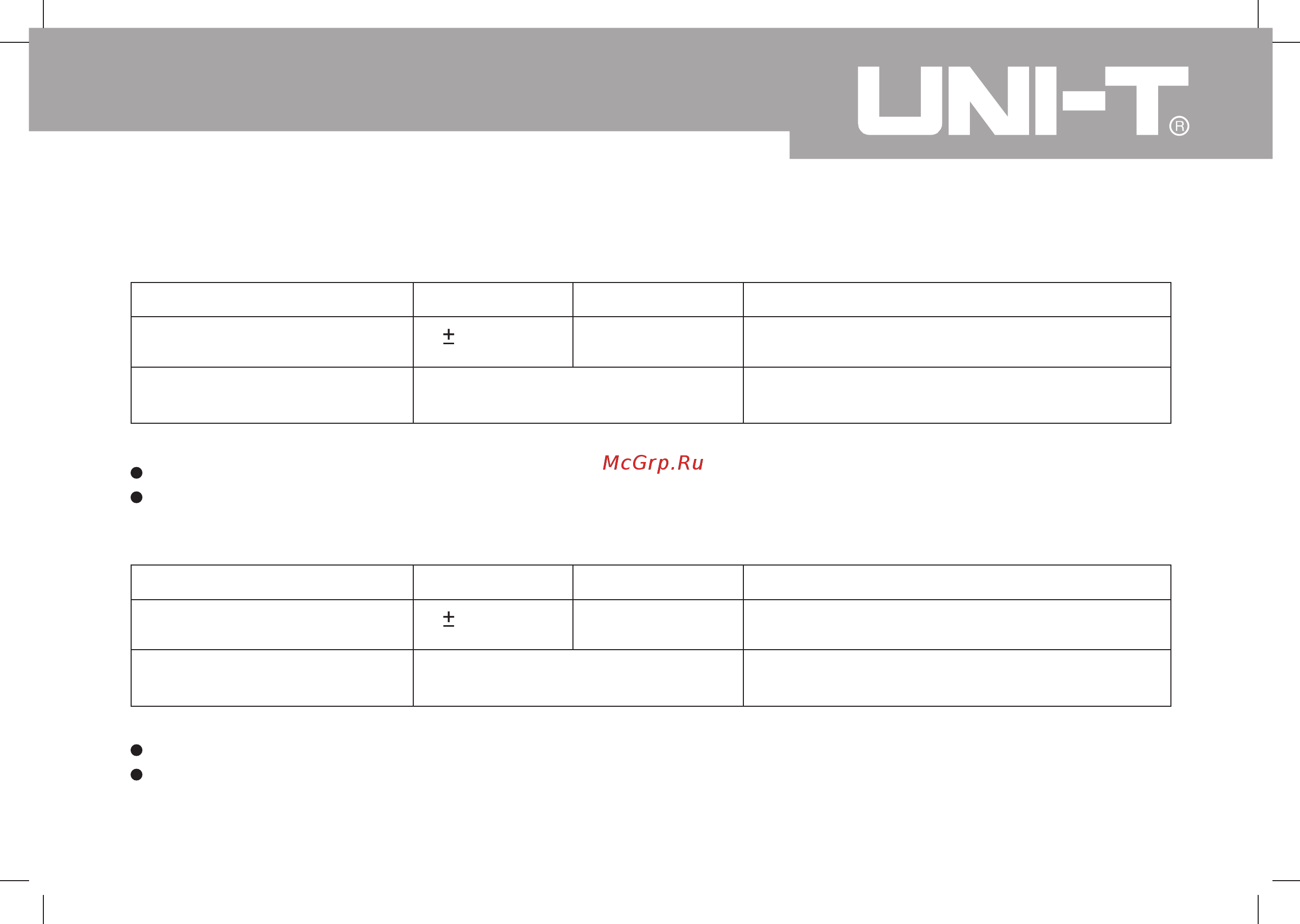 Uni-T UT233 Расширенная инструкция онлайн [45/50] 528828